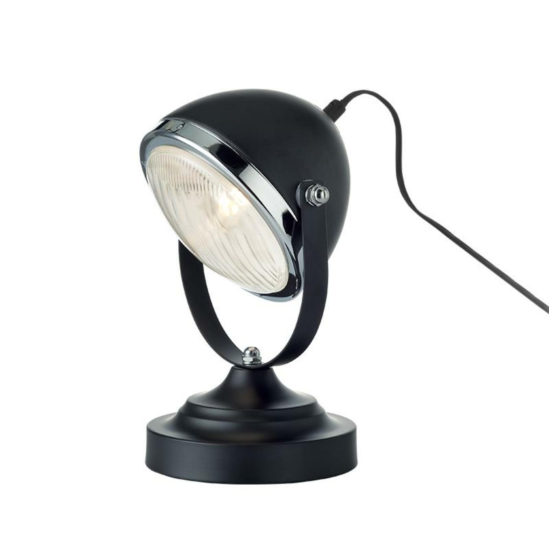 Levně ACA Lighting Vintage stolní svítidlo ML306131TBK