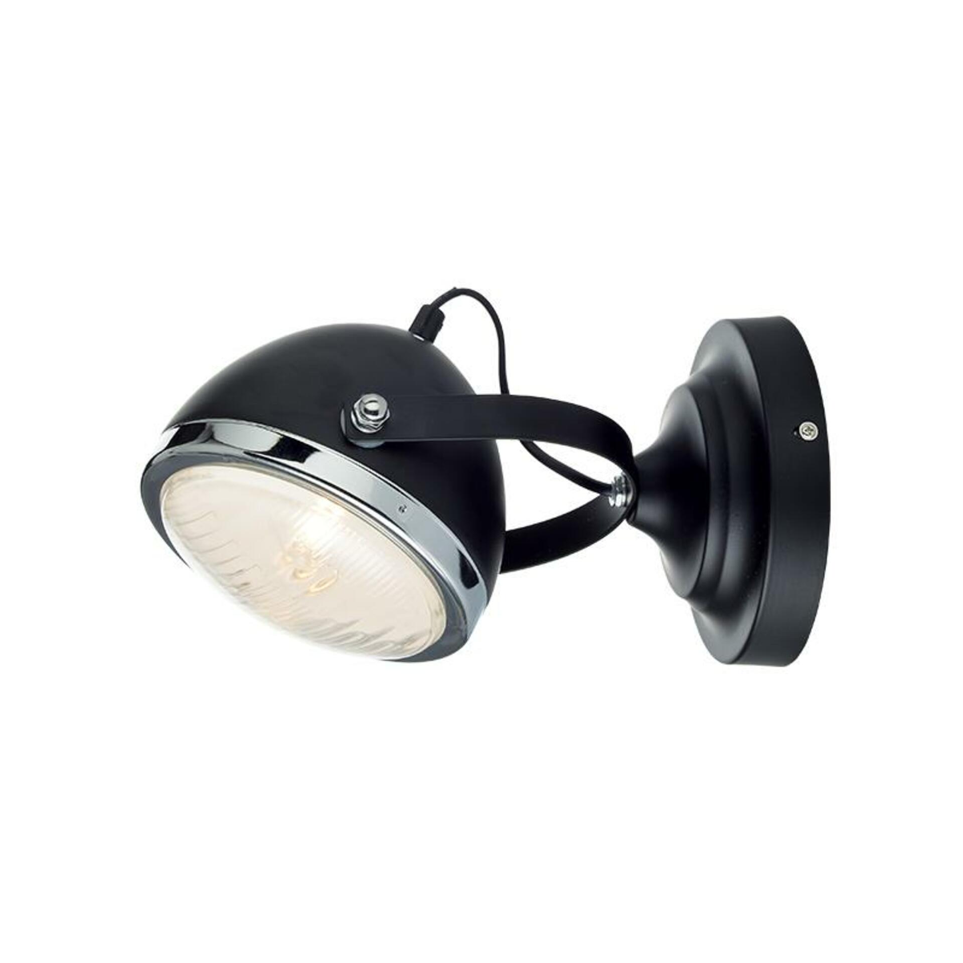 Levně ACA Lighting Vintage nástěnné a stropní svítidlo ML306131WBK