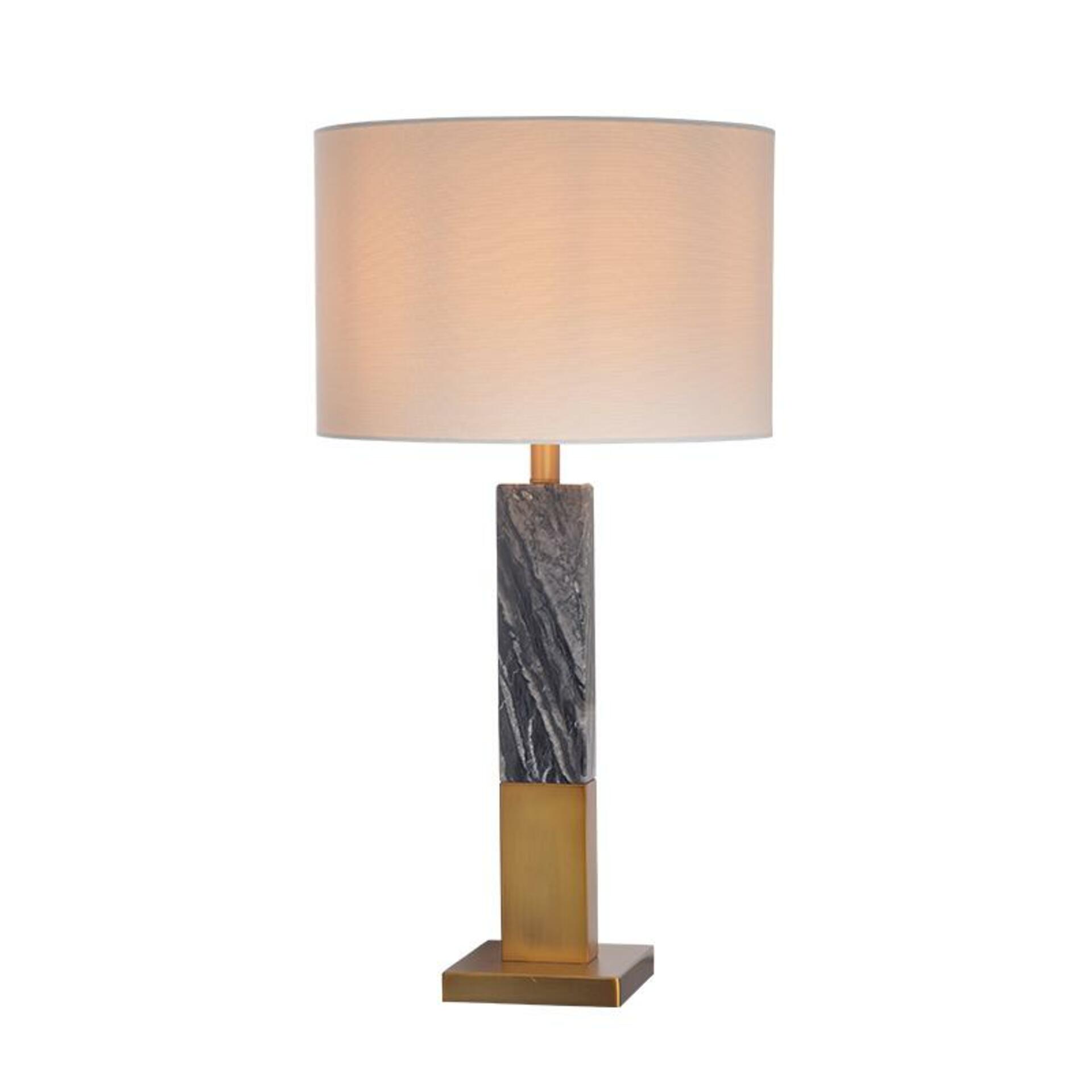 Levně ACA Lighting Textile stolní svítidlo ML306411TB