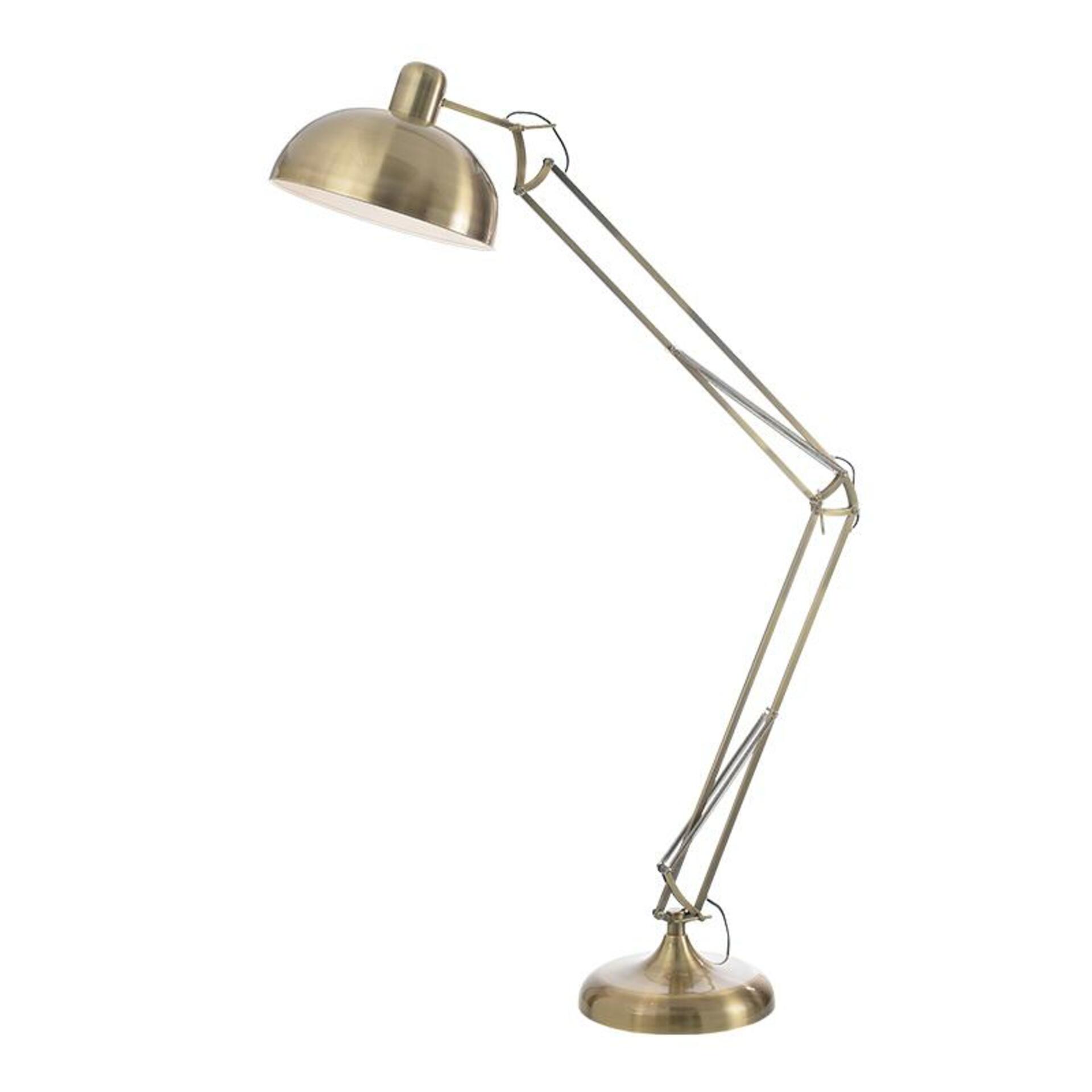 Levně ACA Lighting Floor&Table stojanové svítidlo ML308021BR