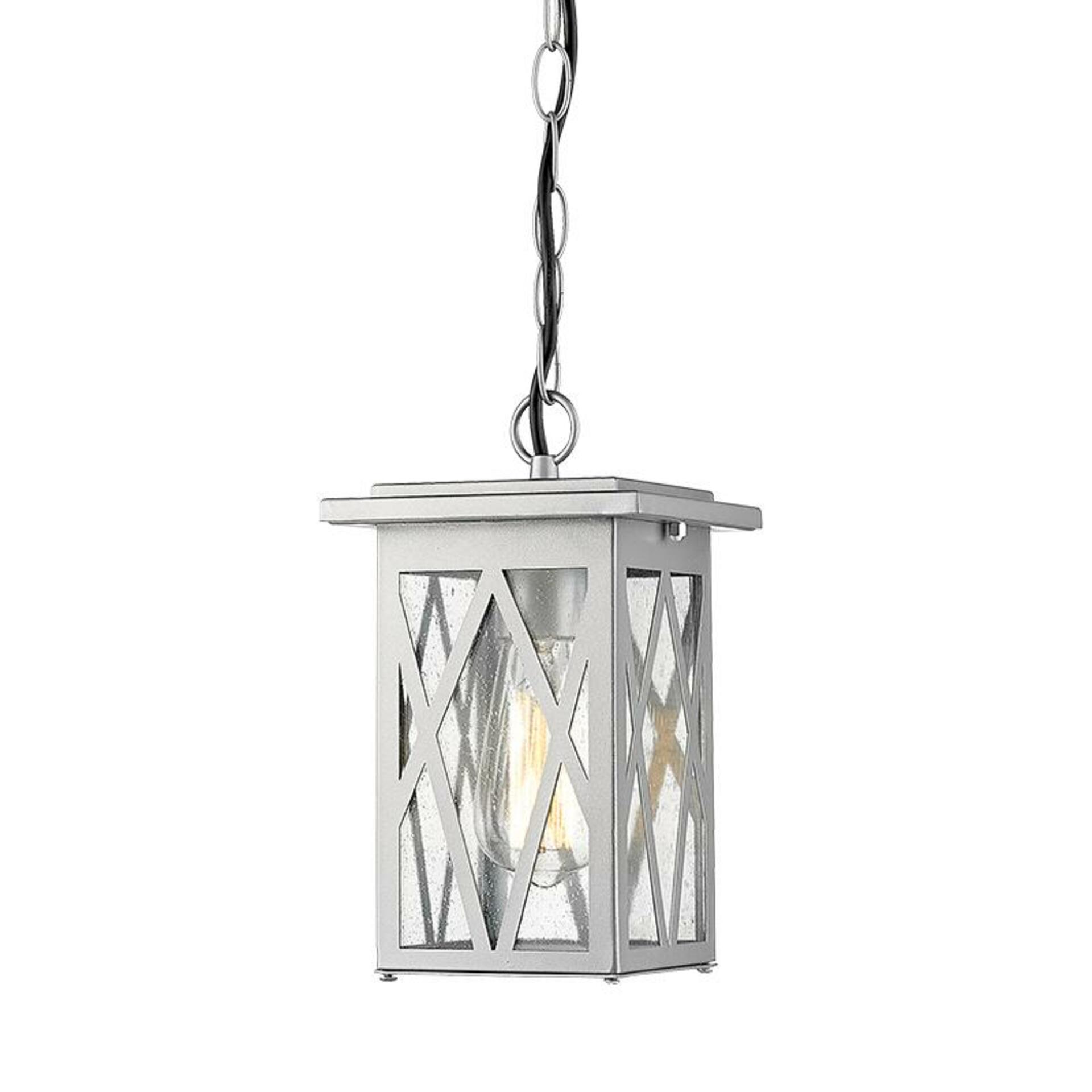 Levně ACA Lighting Garden lantern venkovní závěsné svítidlo NISSA1PPS