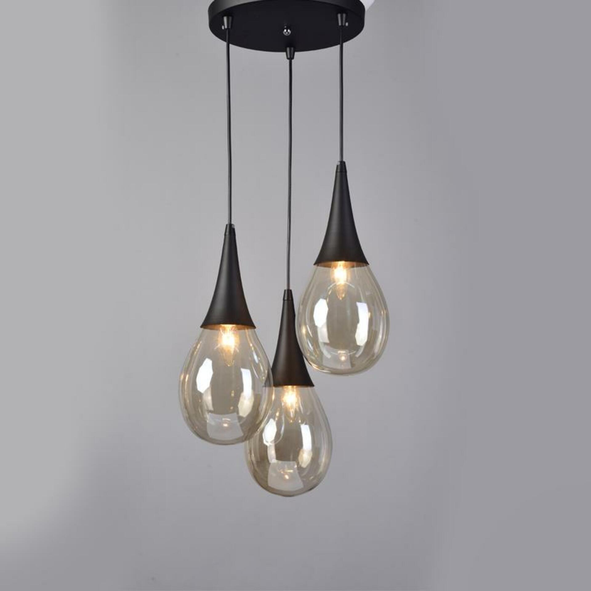 Levně ACA Lighting Avantgarde závěsné svítidlo OD53423RBK