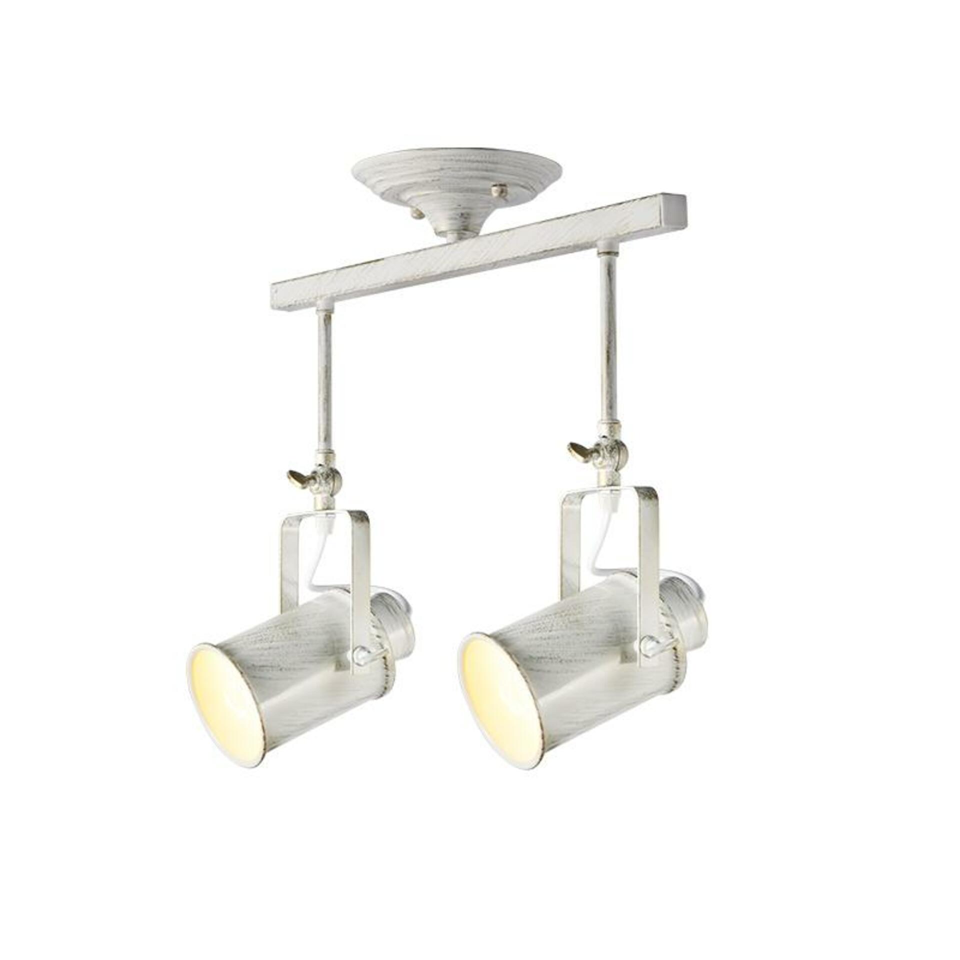 Levně ACA Lighting Vintage nástěnné a stropní svítidlo OD61012AW