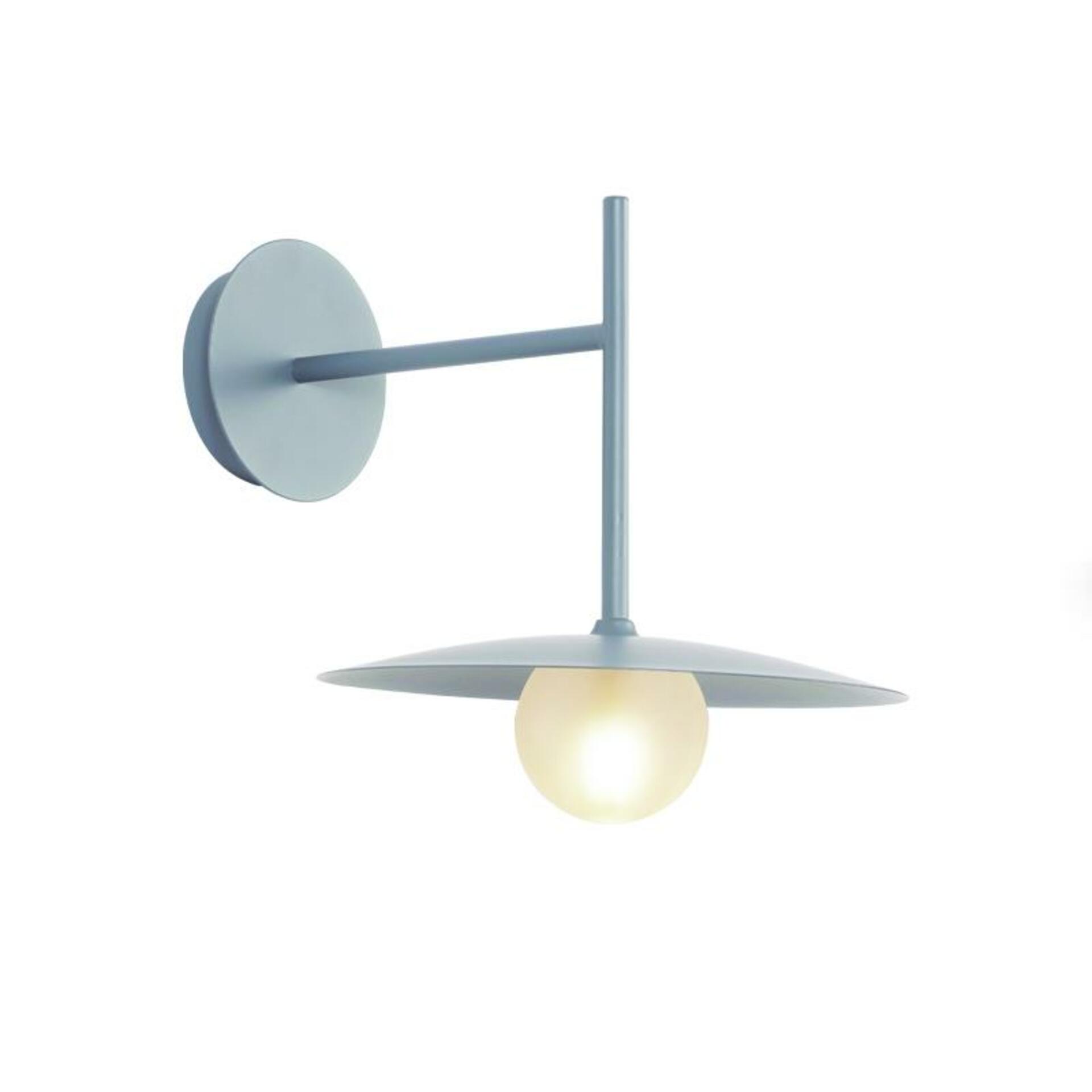 ACA Lighting nástěnné svítidlo 1xG9 AFINAR šedá + matné sklo 25X28X32CM OD94451WG