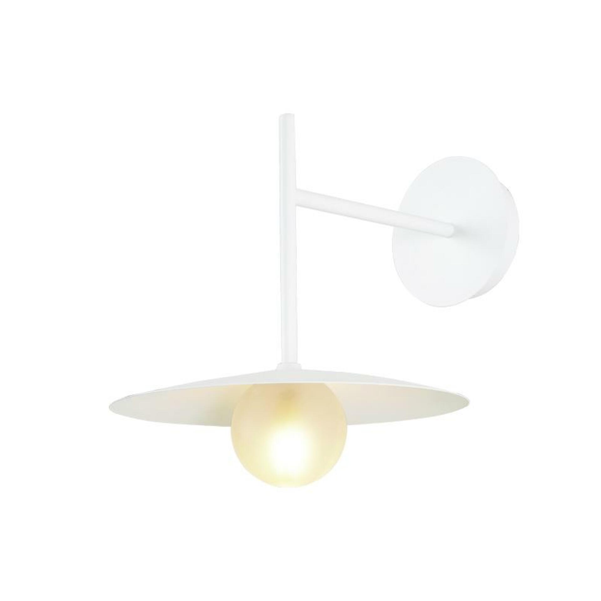 ACA Lighting nástěnné svítidlo 1xG9 AFINAR bílá + matné sklo 25X28X32CM OD94451WW