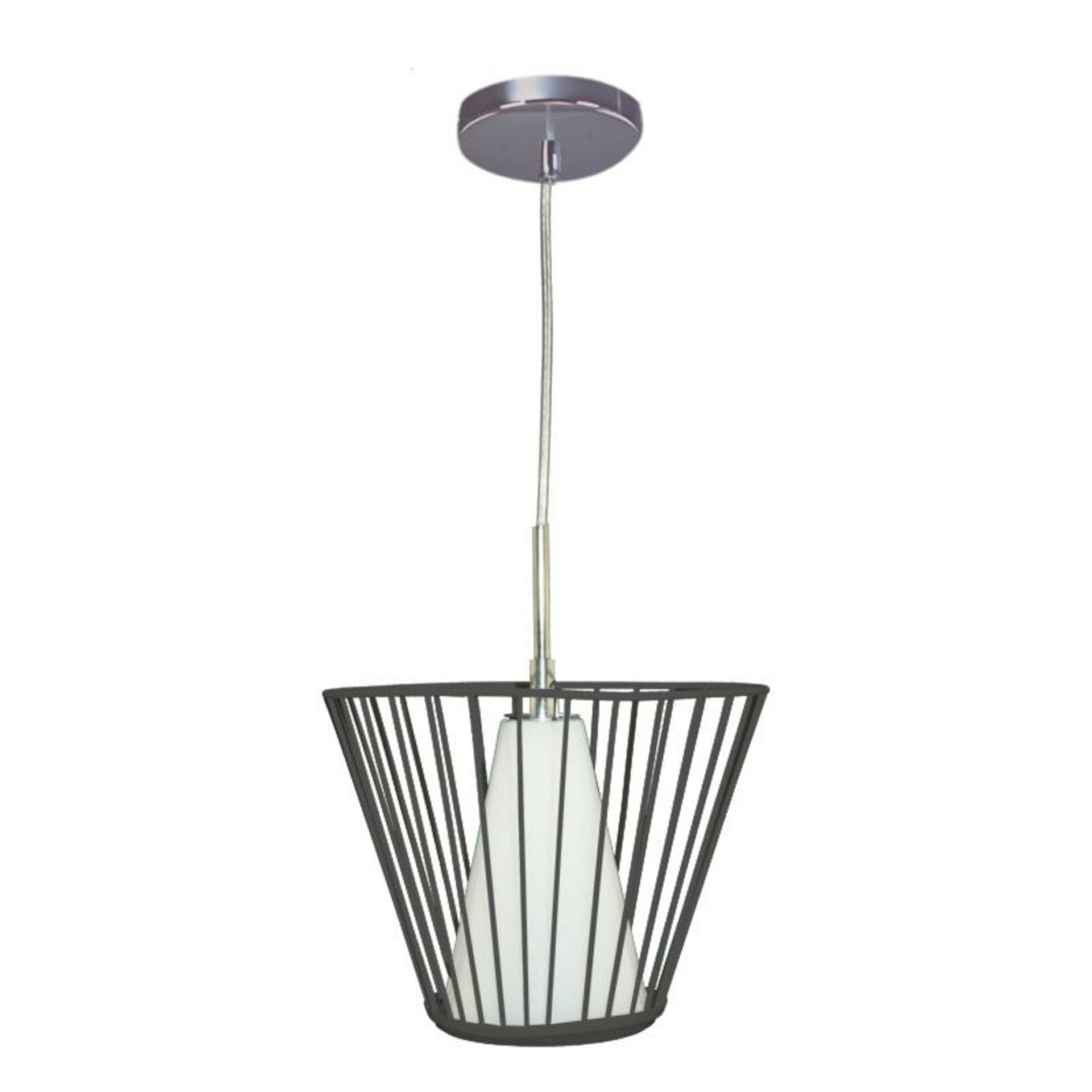 Levně ACA Lighting závěsné svítidlo 1X40W G9 černá P014101AB