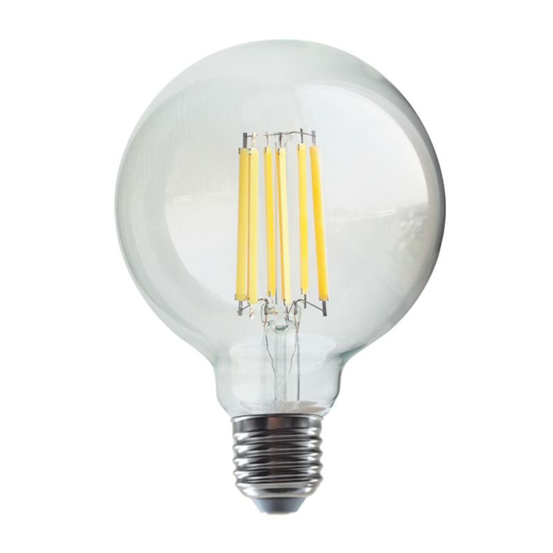 ACA Lighting LED FILAMENT E27 G95 12W 4000K 230V 1600lm RA80 PALA9512NW