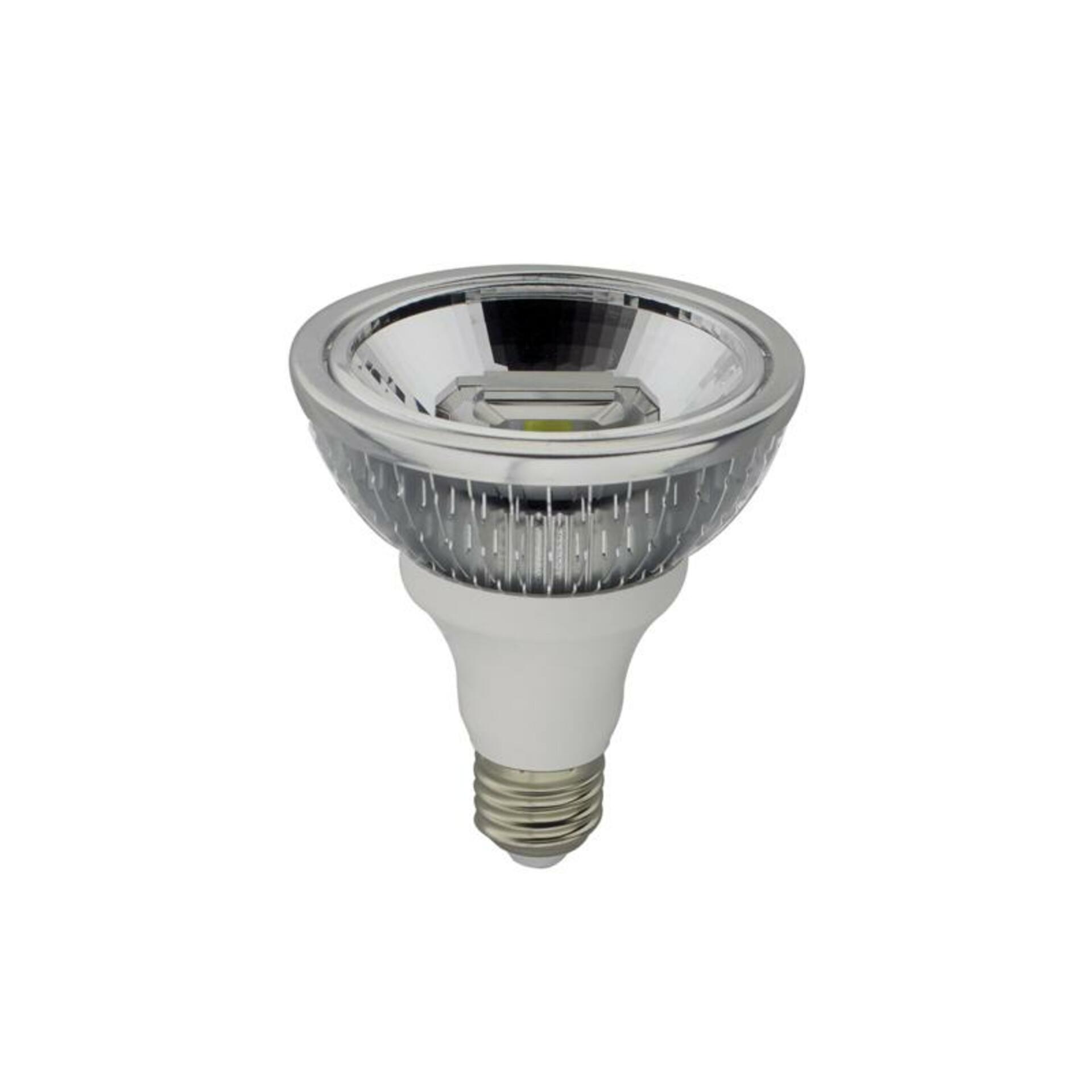 Levně ACA Lighting DIM E27 15W 6500K 40st. 230V 750lm LED COB REFLECTOR PAR30-15CWDIM40