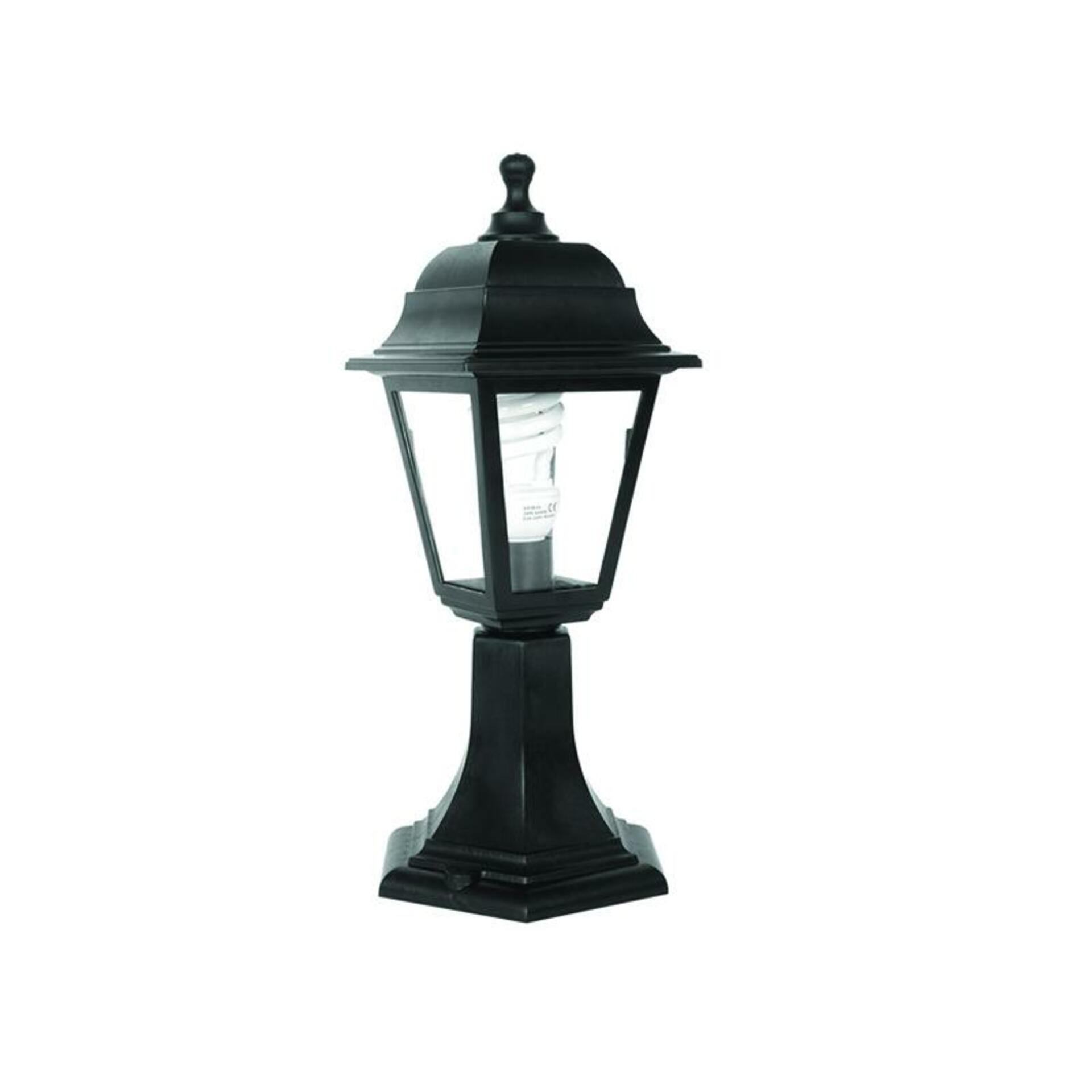 Levně ACA Lighting Garden lantern stojanové svítidlo PLGP3B