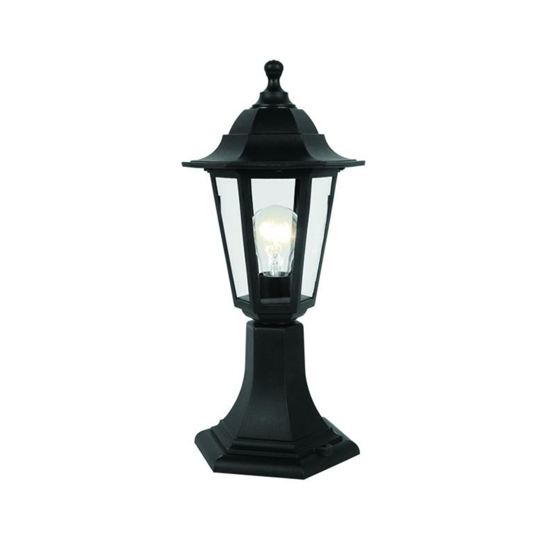 Levně ACA Lighting Garden lantern stojanové svítidlo PLGQ3B