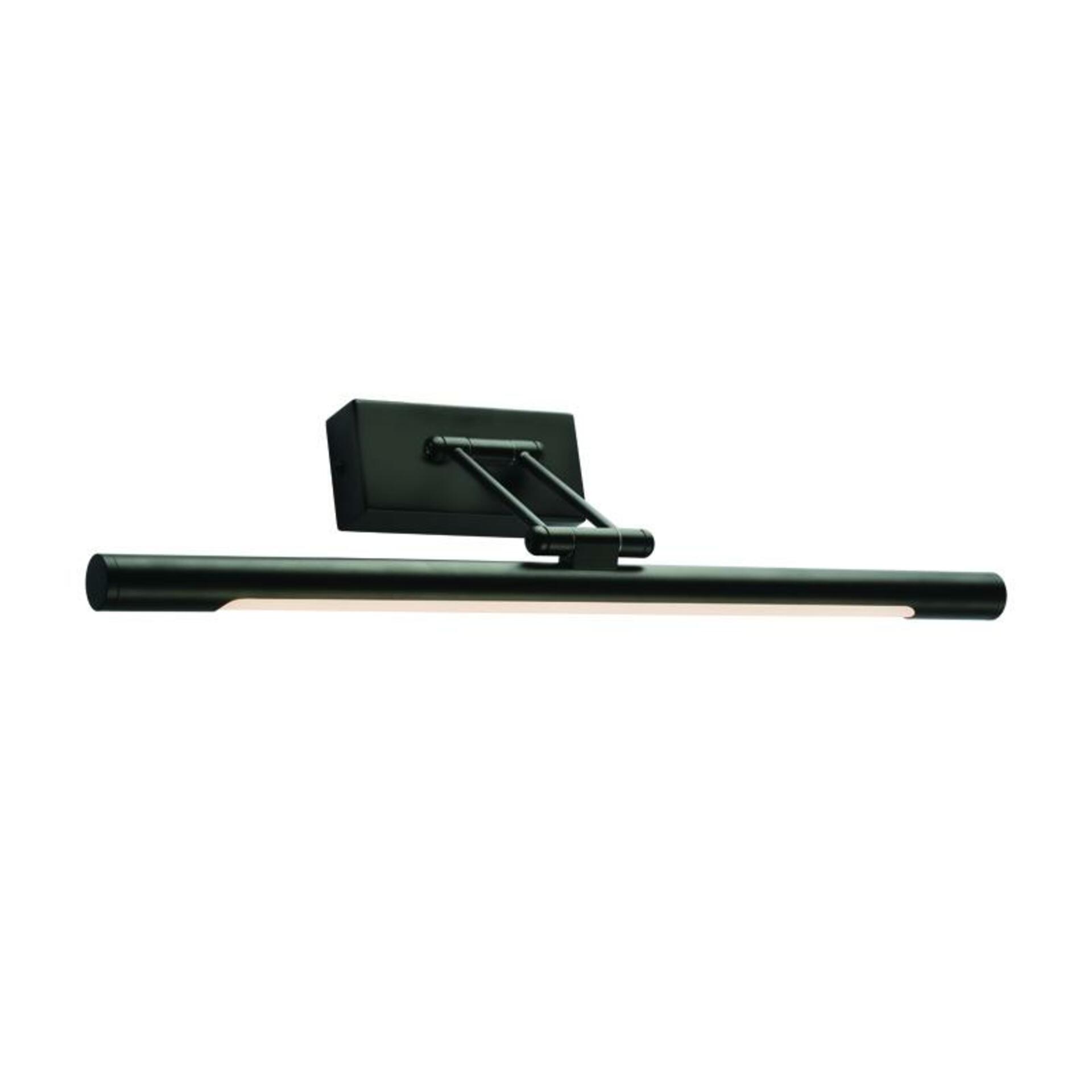 ACA Lighting nástěnné svítidlo LED 12W 4000K 780lm černá 50X6X19CM RIO PN10LEDW504BK