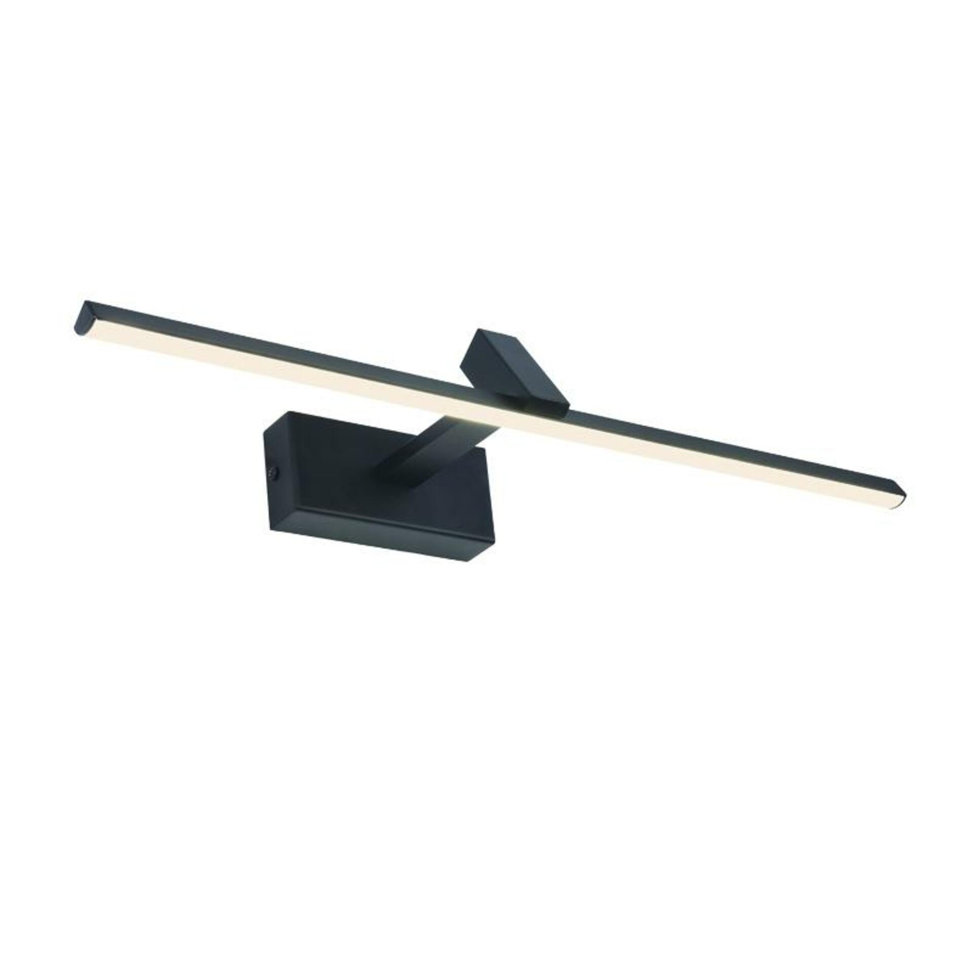 ACA Lighting nástěnné svítidlo LED 8W 3000K 520lm MIRAR černá IP20 50X16,5X7,5CM PN13LEDW50BK