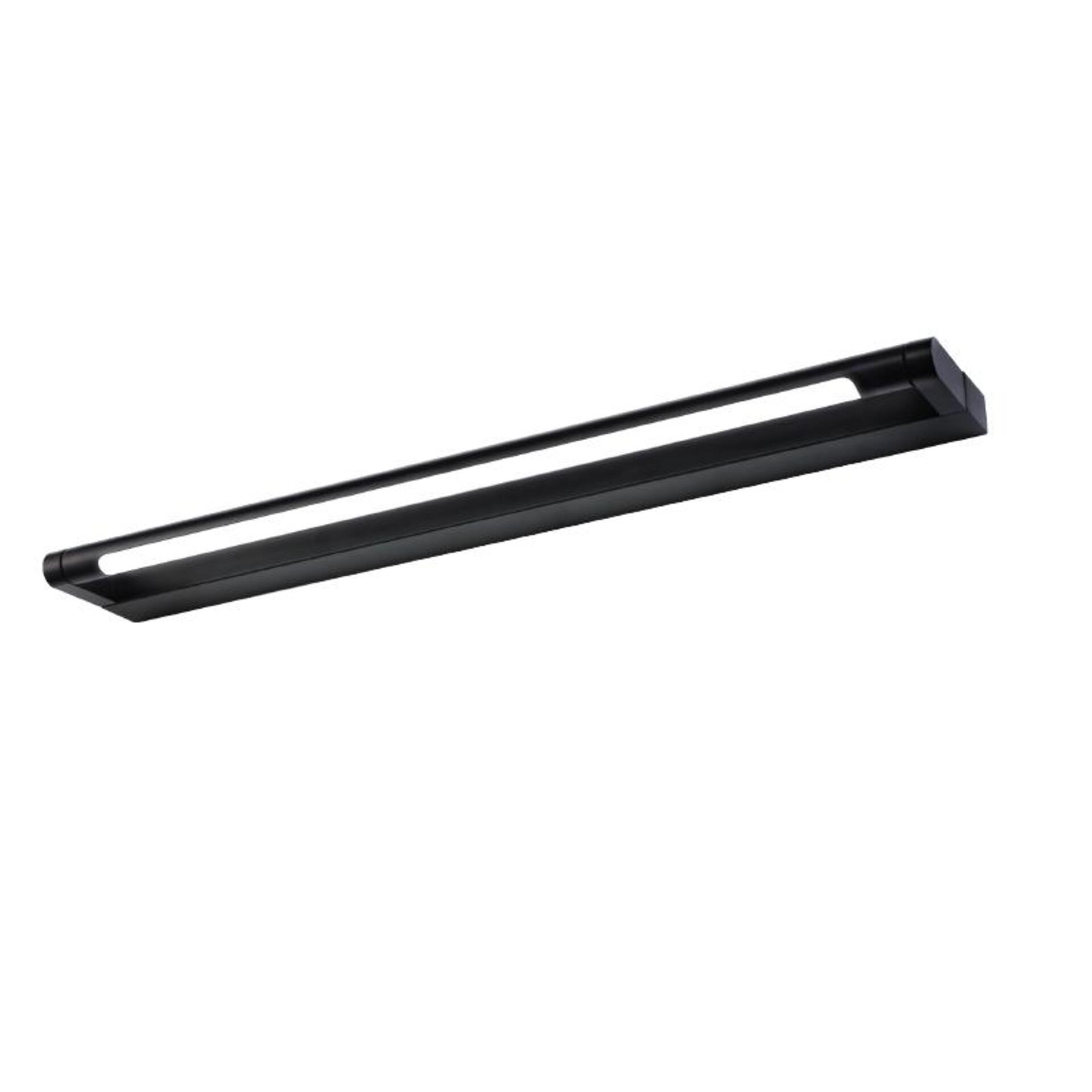 Levně ACA Lighting nástěnné svítidlo BATI LED 15W 975lm 4000K černá hliník 810mm PN2834LED81BK