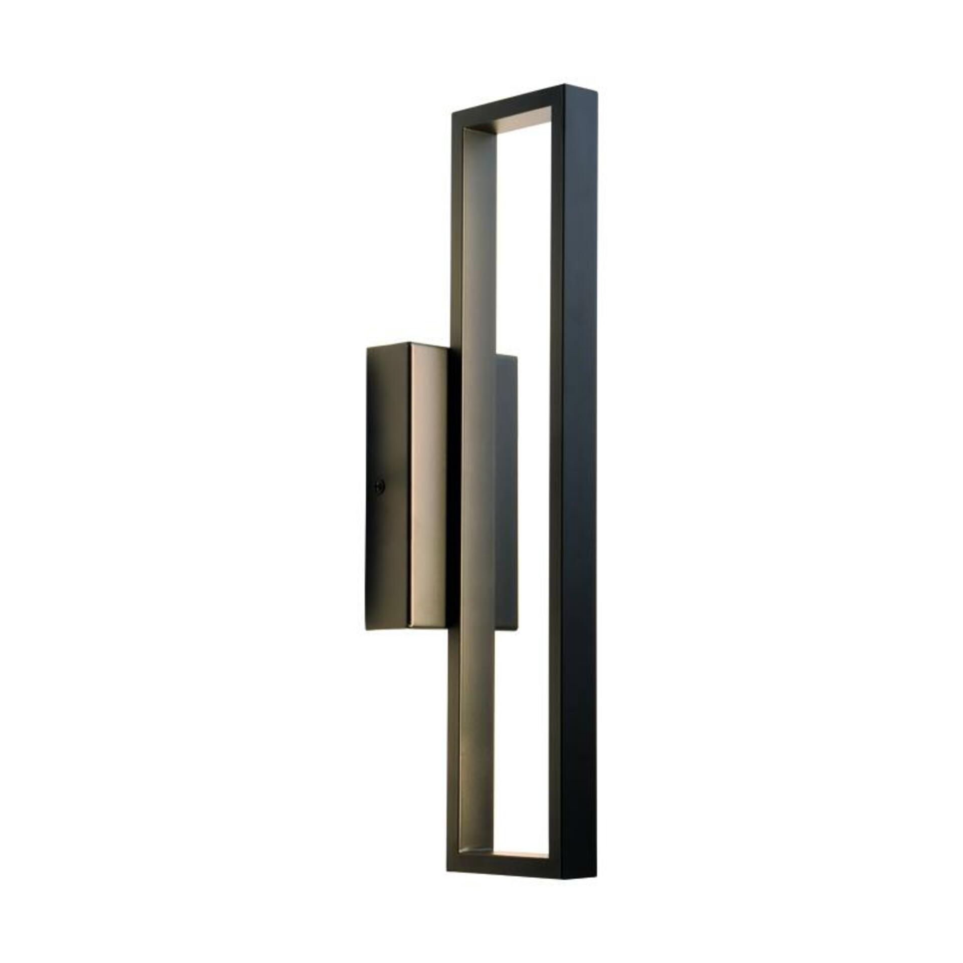 ACA Lighting nástěnné svítidlo LED 12W 3000K 780lm AELIA černá IP20 40X12X8CM PN30LEDW40BK
