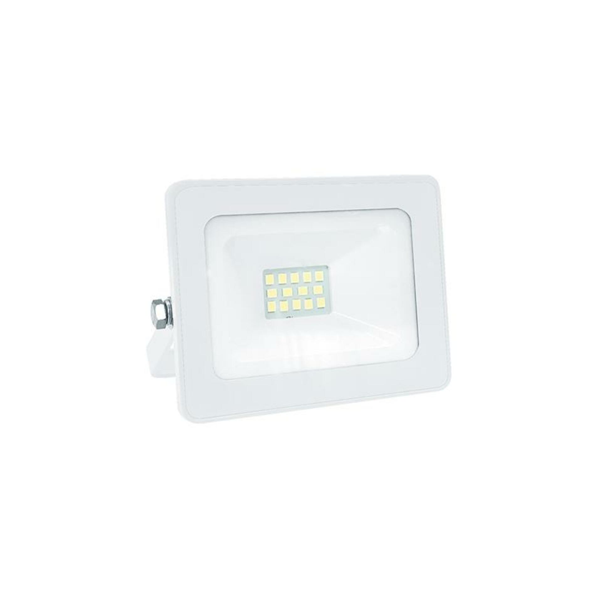 Levně ACA Lighting bílá LED SMD reflektor IP66 10W 3000K 800Lm 230V Ra80 Q1030W