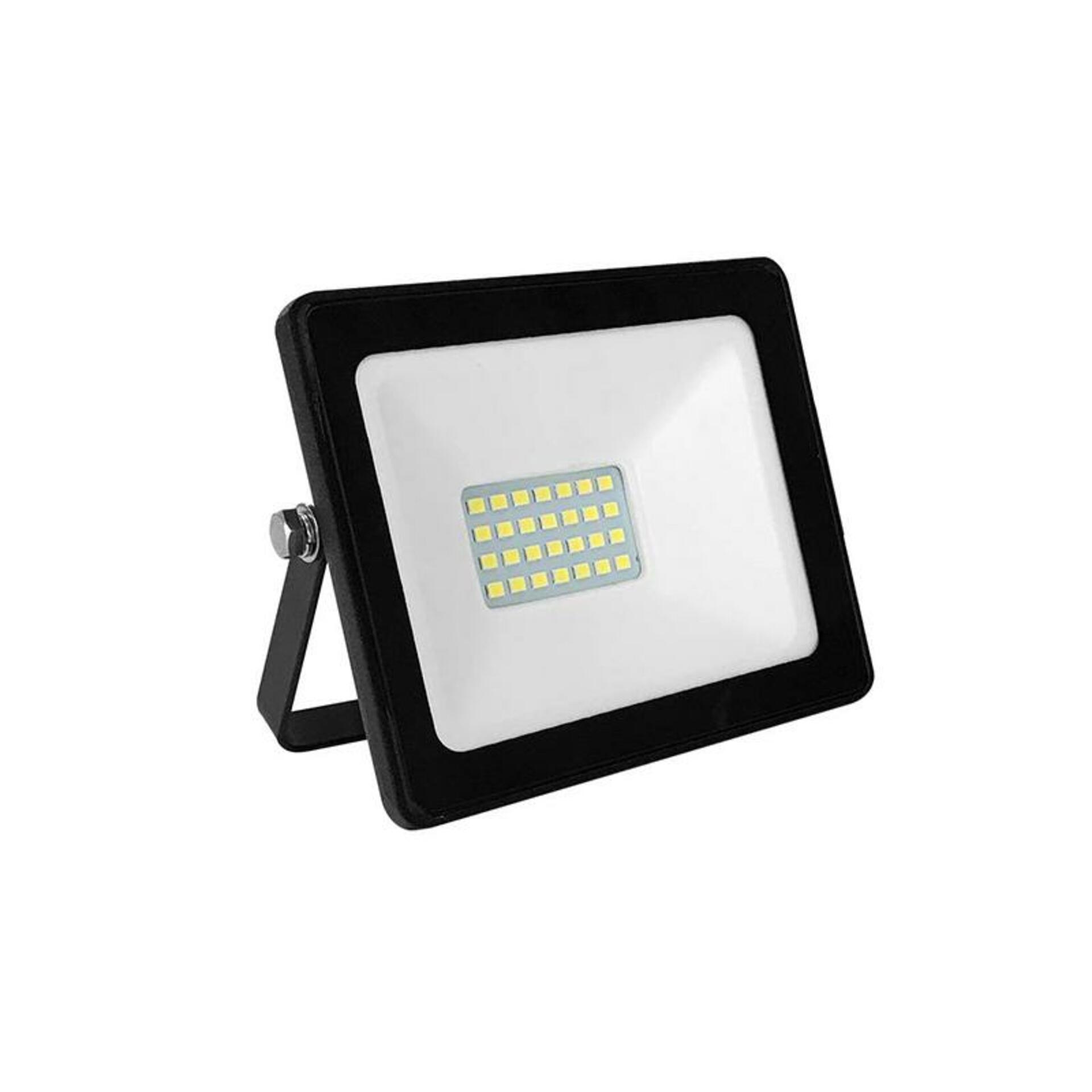 Levně ACA Lighting černá LED SMD reflektor IP66 20W 3000K 1600Lm 230V Ra80 Q2030