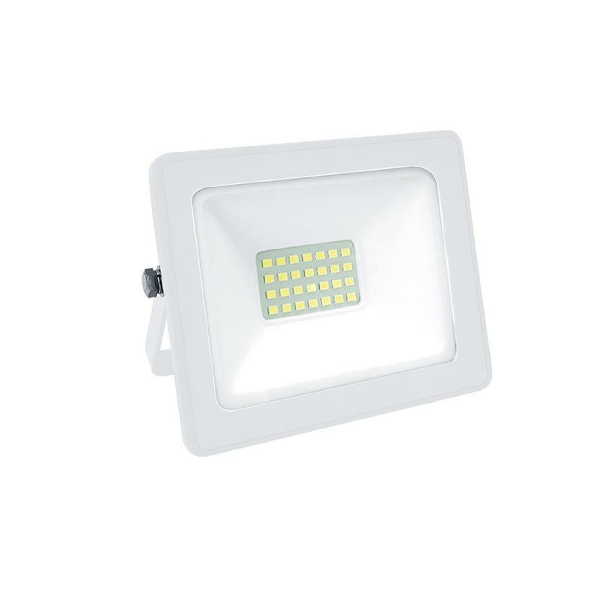 Levně ACA Lighting bílá LED SMD reflektor IP66 20W 3000K 1600Lm 230V Ra80 Q2030W