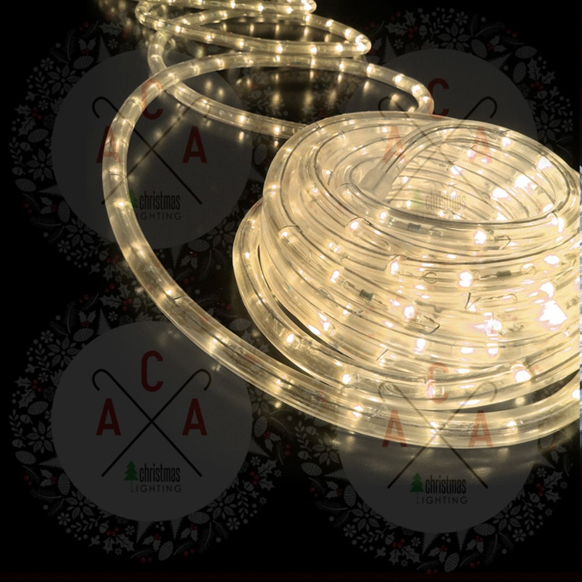 Levně ACA Lighting Vánoční LED hadice bílá 100m IP20 R100M3WCC