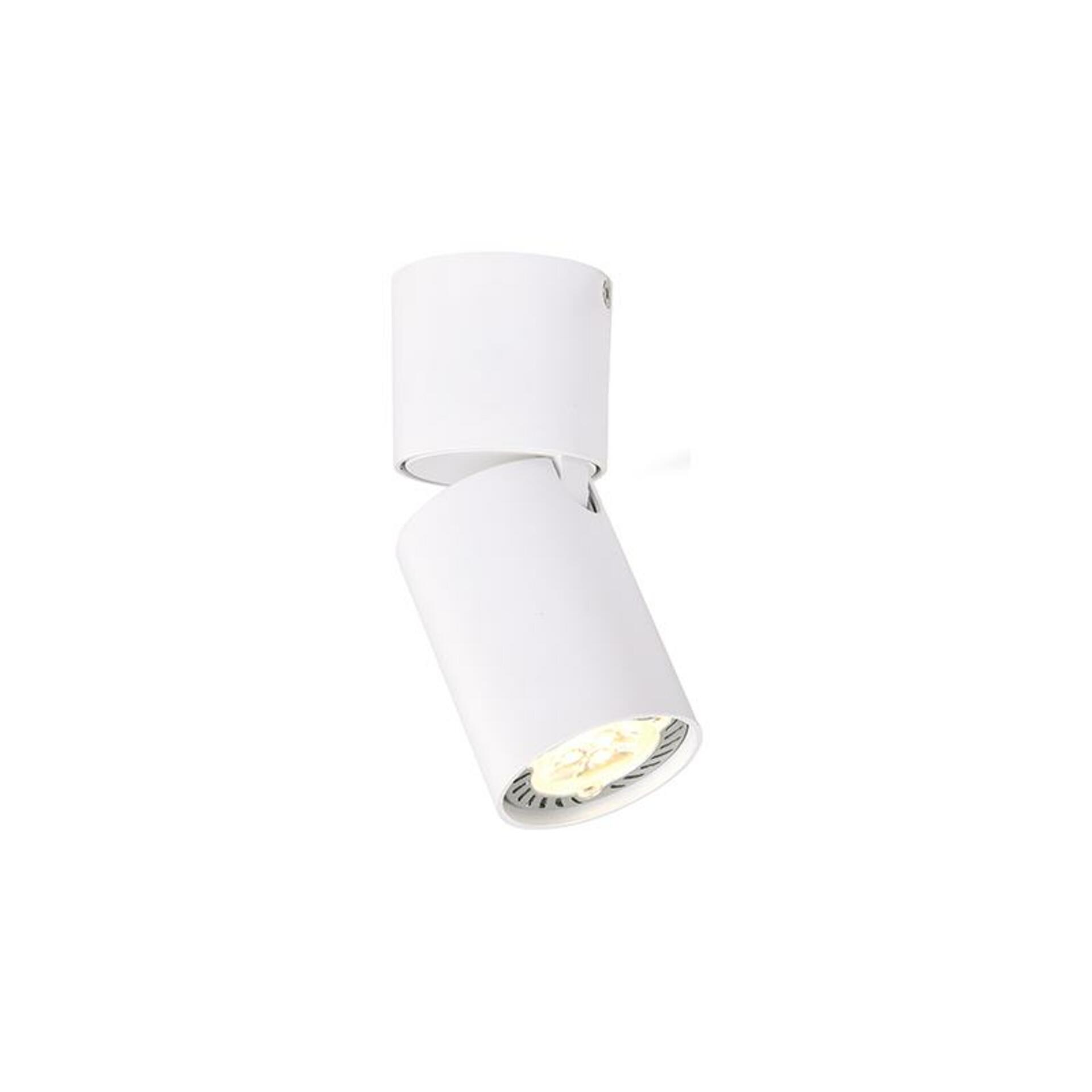 ACA Lighting bodové svítidlo nástěnné 1XGU10 bílá hliník D5,5XH13CM ELITIS RA301S6WH