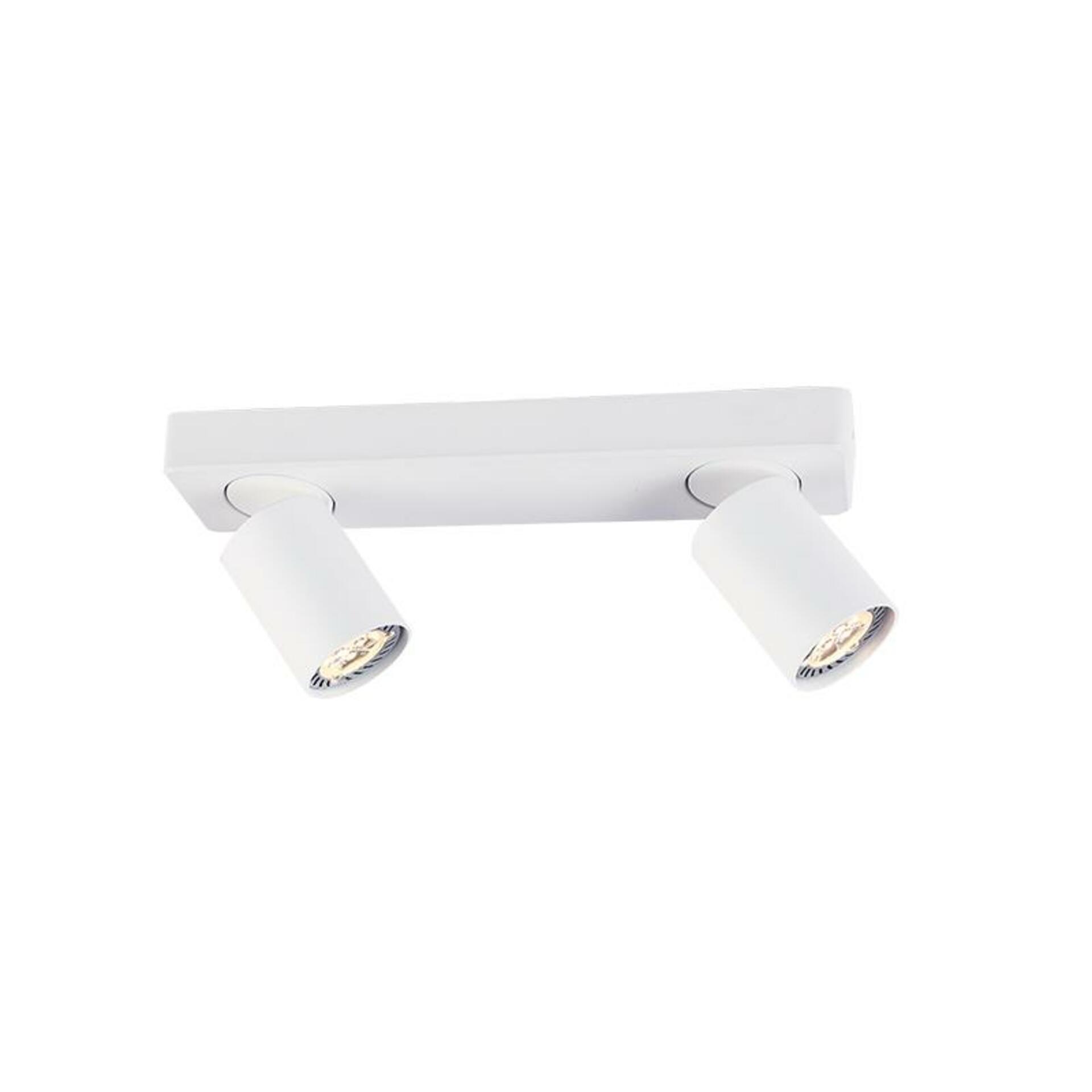 ACA Lighting bodové svítidlo nástěnné 2XGU10 bílá hliník 32X7X11CM ELITIS RA302S32WH