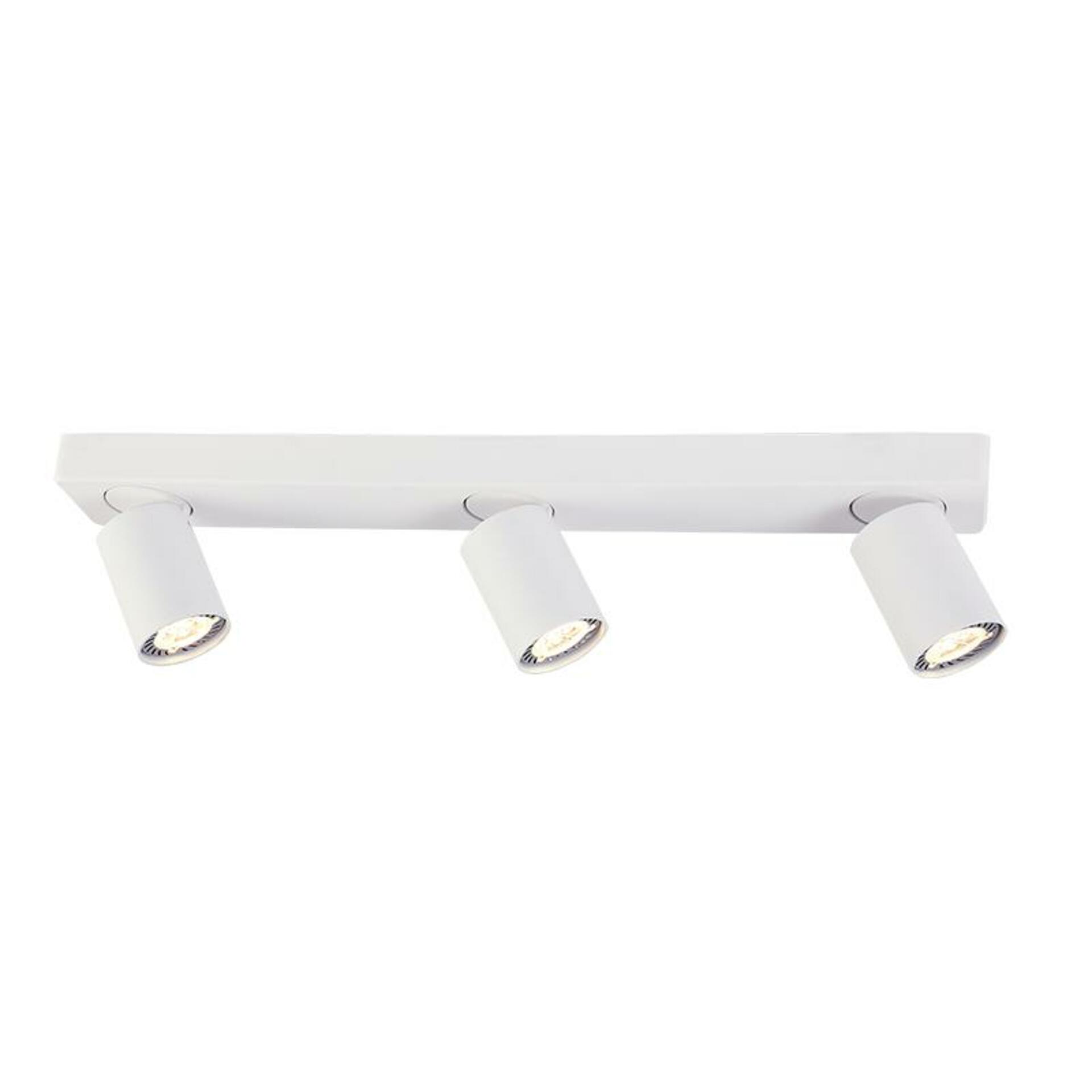 Levně ACA Lighting bodové svítidlo nástěnné 3XGU10 bílá hliník 54X7X11CM ELITIS RA303S54WH