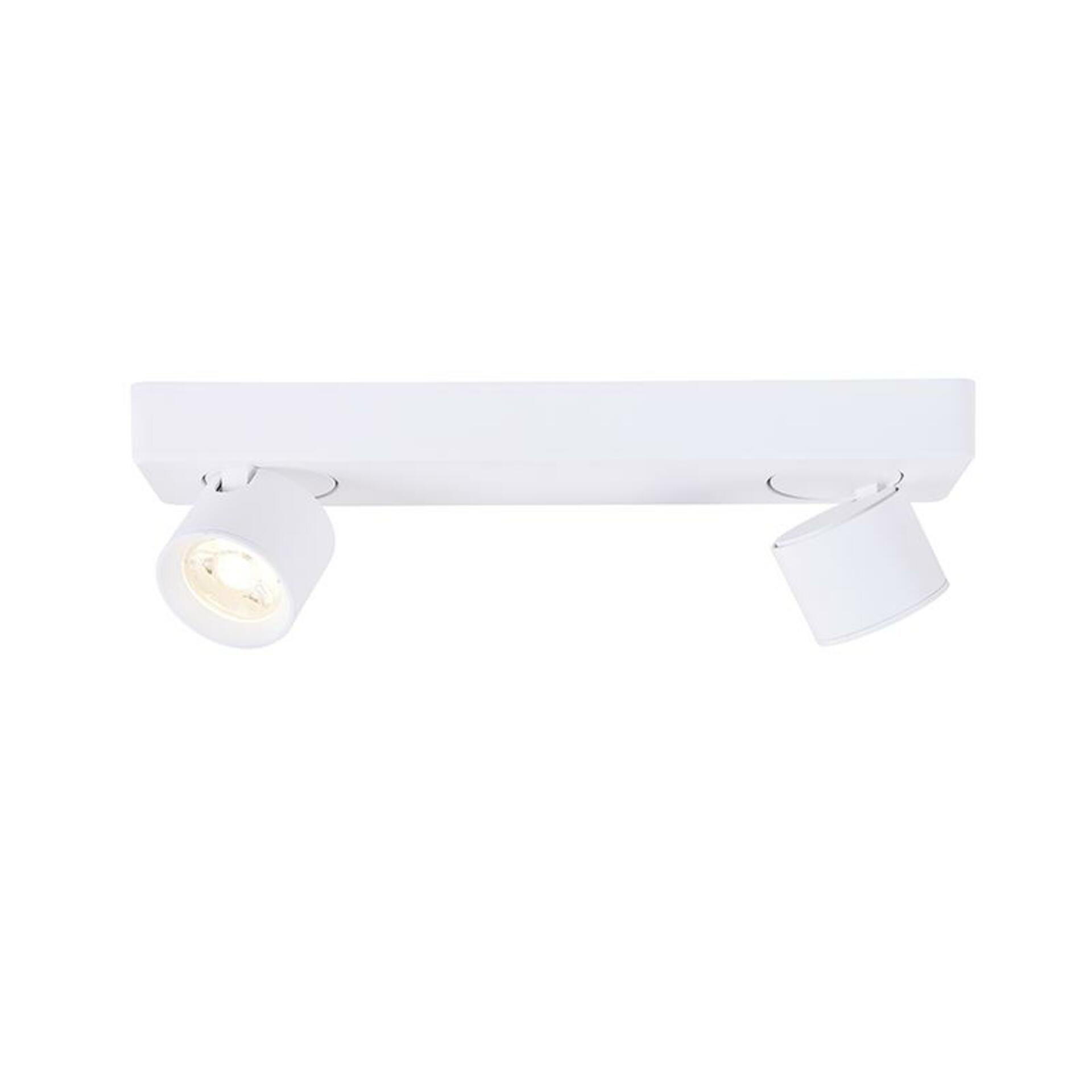 Levně ACA Lighting bodové svítidlo nástěnné LED 10W COB 80° 3000K 800LM bílá hliník 32X7XH10CM PLUTO RA33LEDS32WH