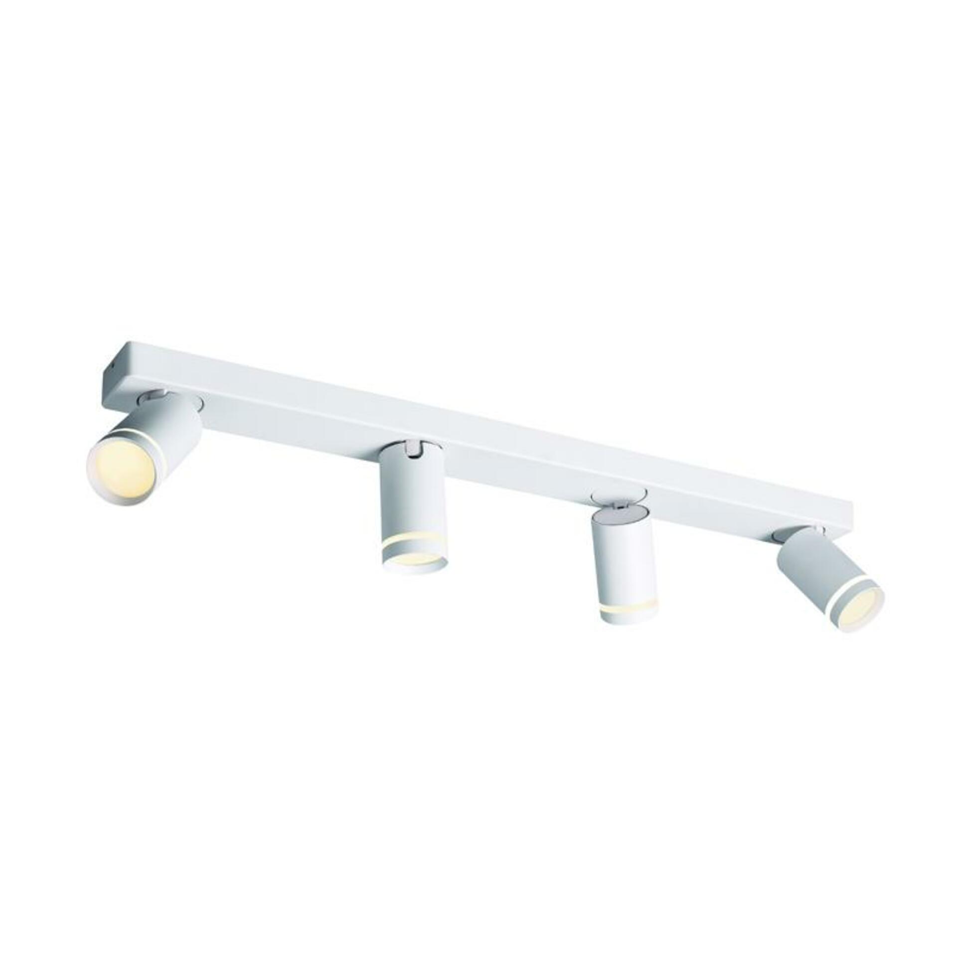 Levně ACA Lighting nástěnné a stropní svítidlo 4XGU10 DIVINO bílá hliník IP20 76X7X13,5CM RA3634SWH