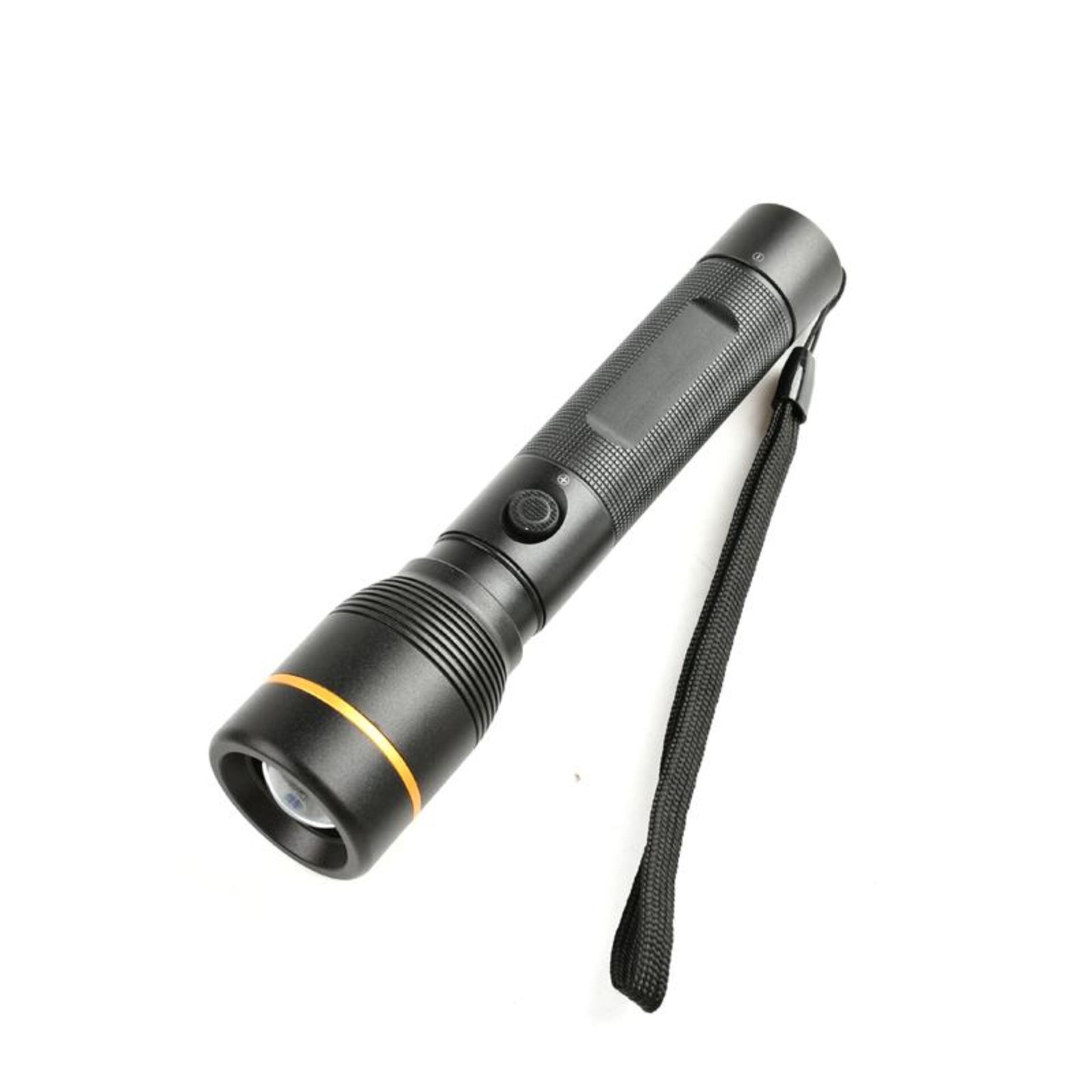 Levně ACA Lighting LED nabíjecí ZOOM svítilna 10W 1000lm 6500K IP44 Li-on 2200mAh ,TYPE-C USB RETOC1065