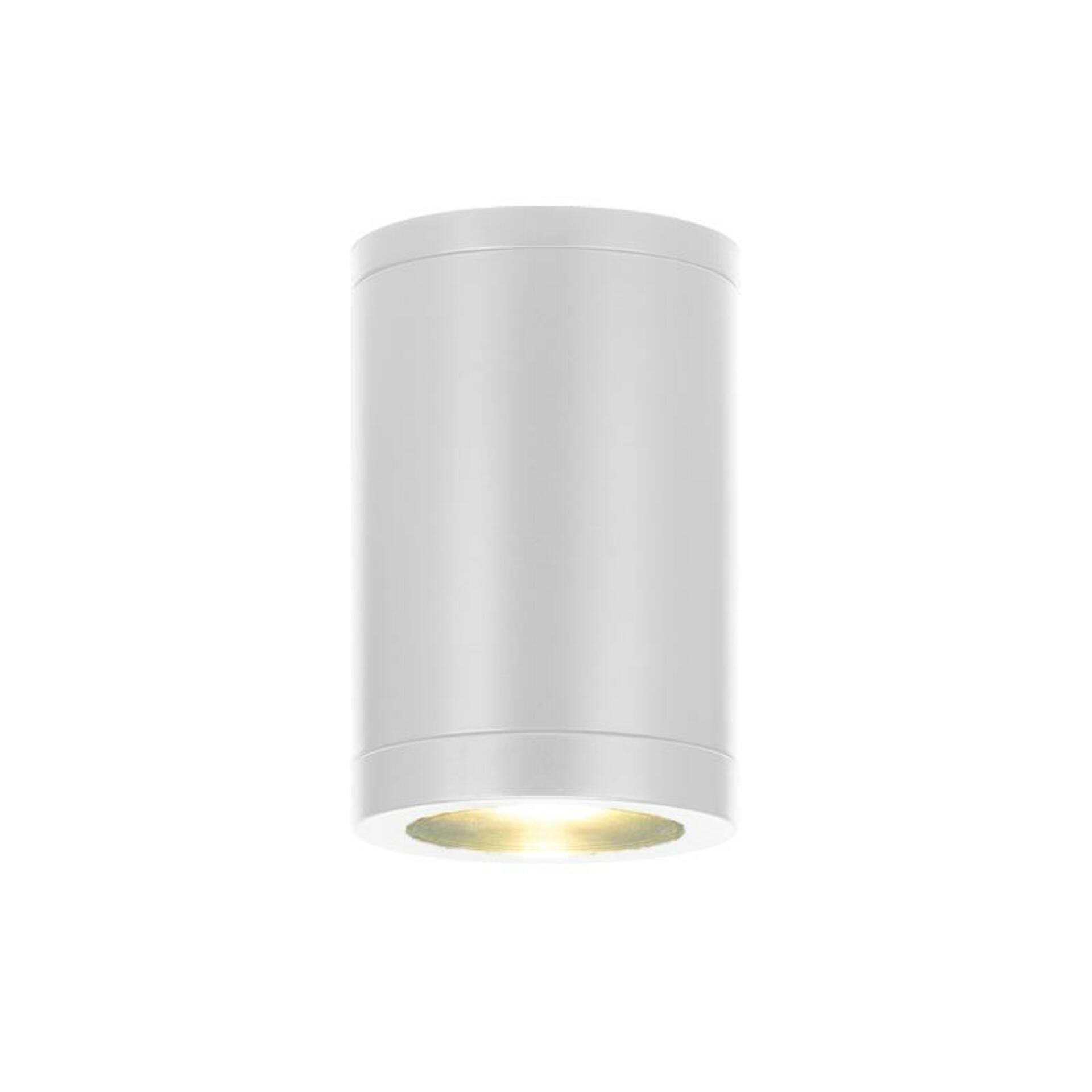 ACA Lighting GU10 venkovní kulaté stropní svítidlo 230V bílá IP65 GU10 MAX.7W SL7033W