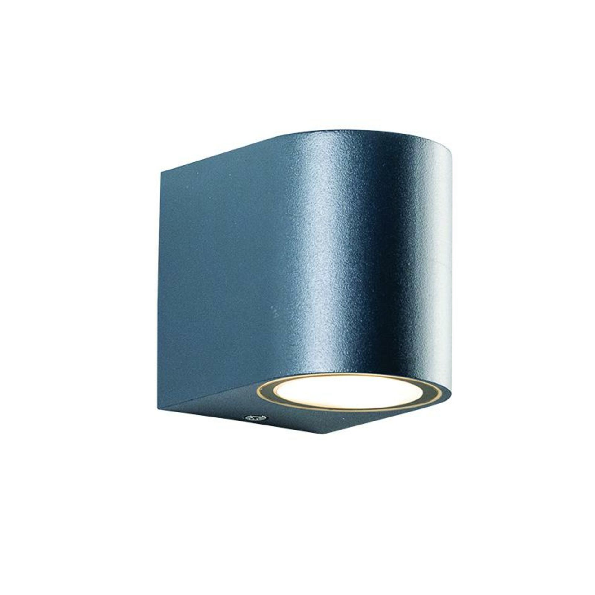 ACA Lighting GU10 venkovní nástěnné svítidlo plast 230V tmavě šedá IP65 MAX 3W LED SL8210GU10G