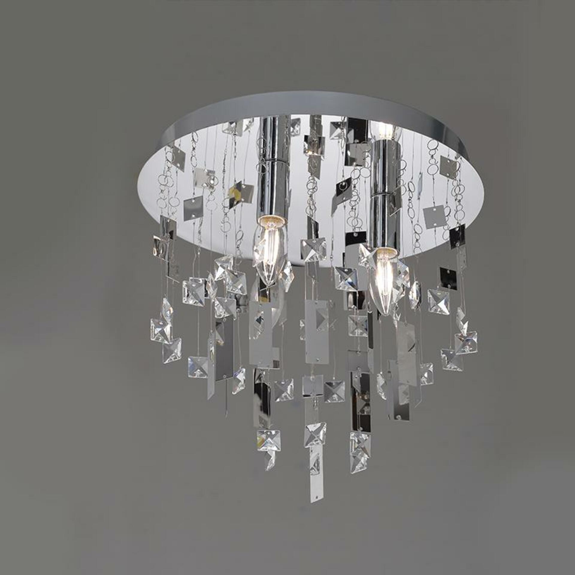 Levně ACA Lighting Crystal stropní svítidlo SOMER353C