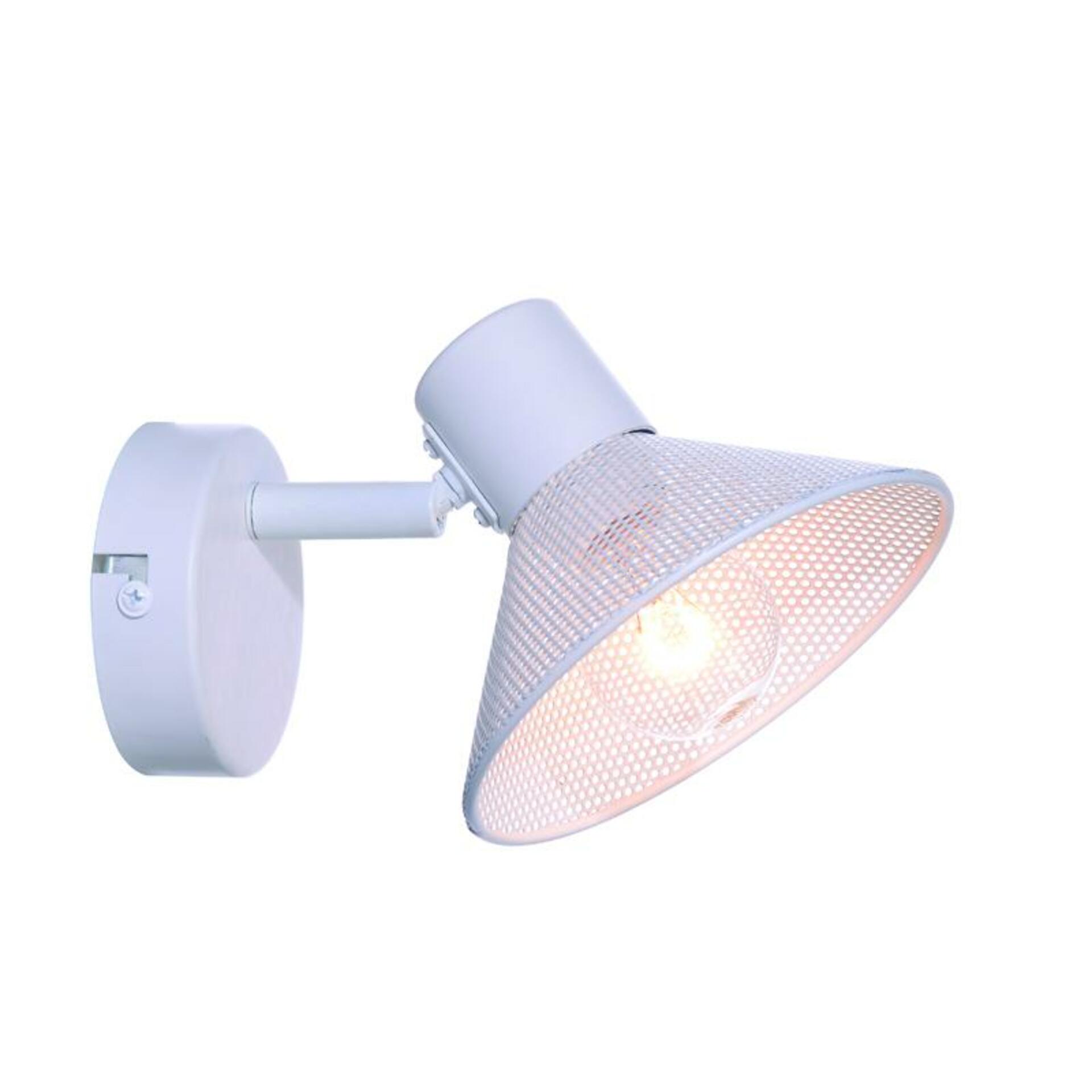 Levně ACA Lighting nástěnné a stropní svítidlo 1XE14 PALOMA bílá 16X13X9CM TNK2831SW