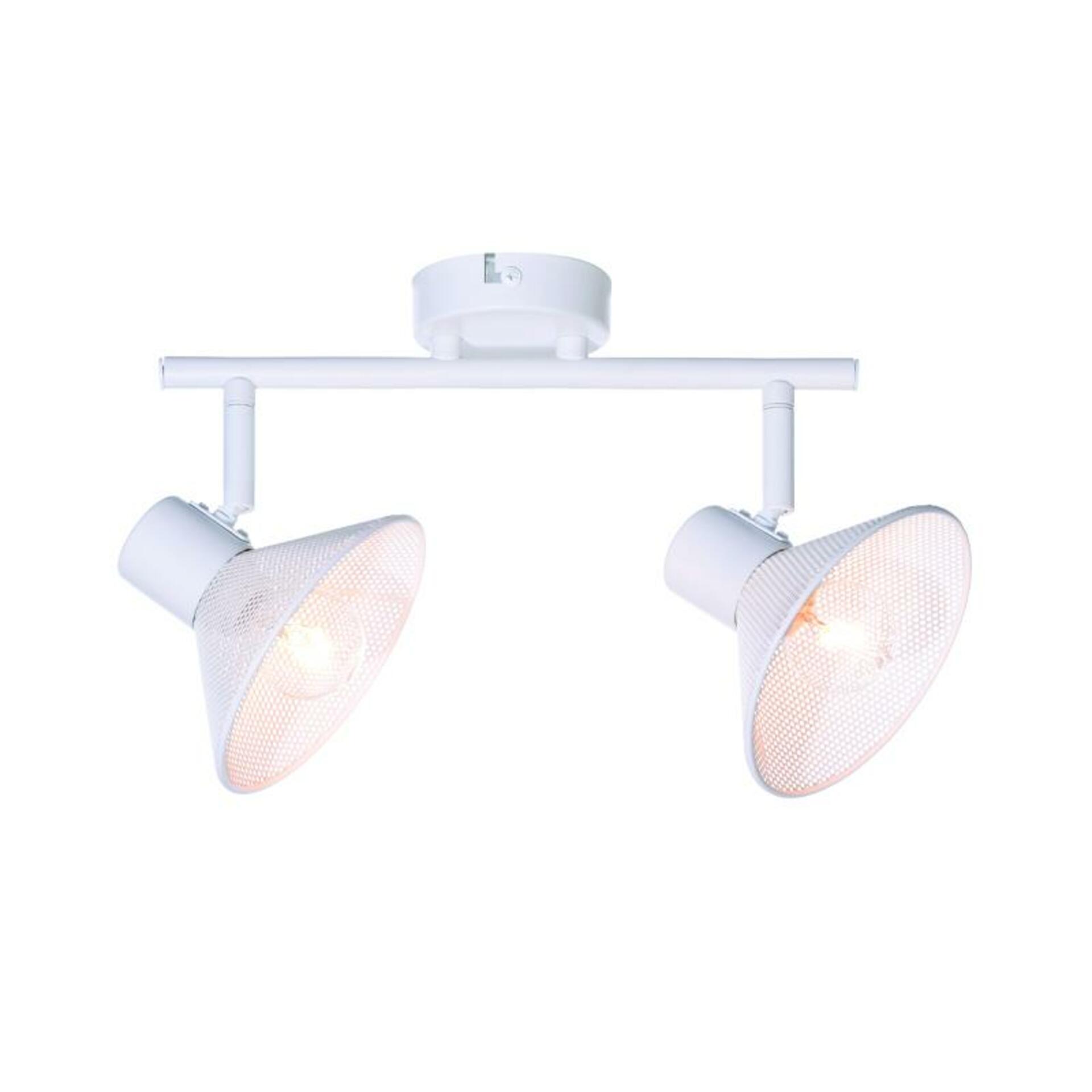 Levně ACA Lighting nástěnné a stropní svítidlo 2XE14 PALOMA bílá 32X13X19CM TNK2832SW