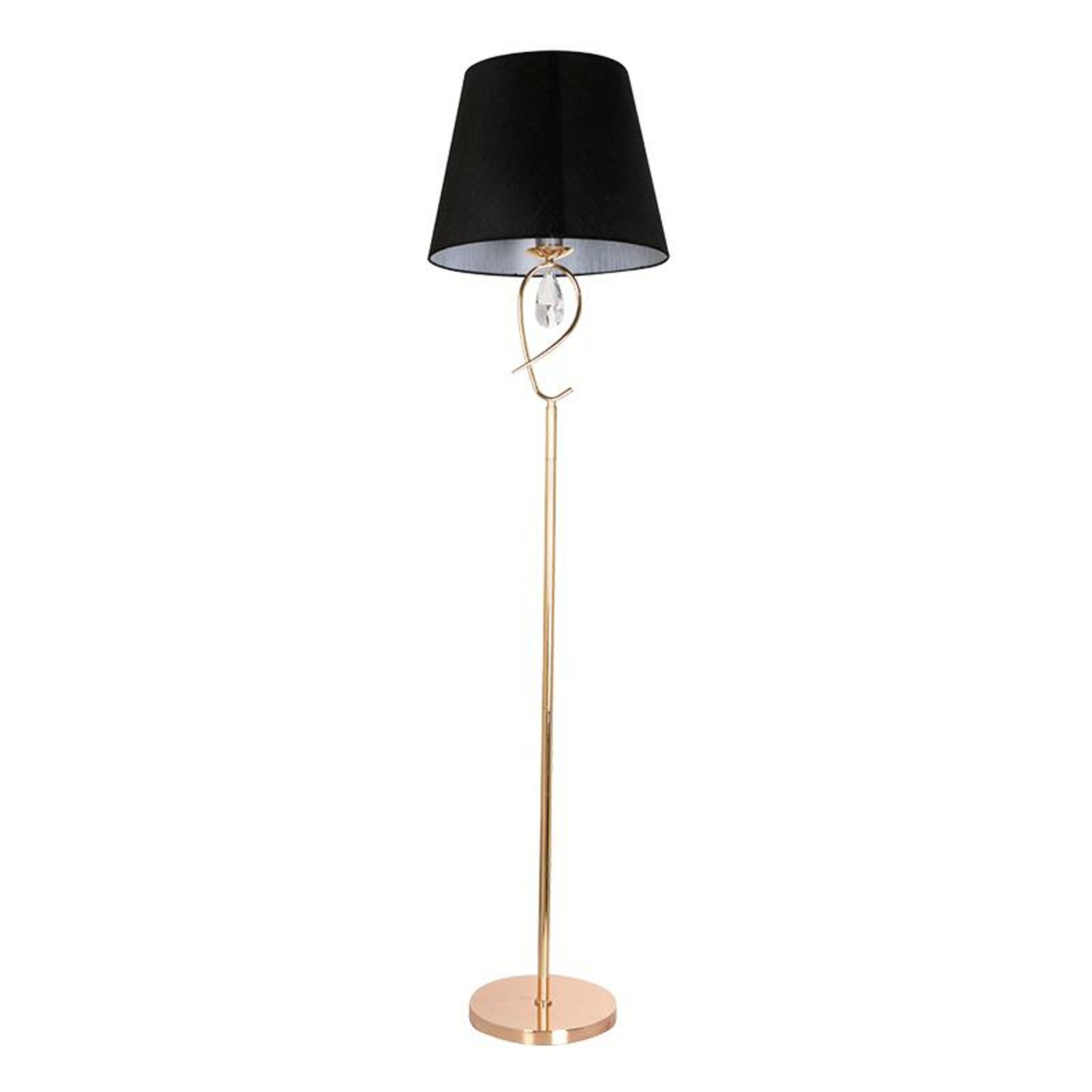 Levně ACA Lighting Textile stojanové svítidlo TNK81490CG1F