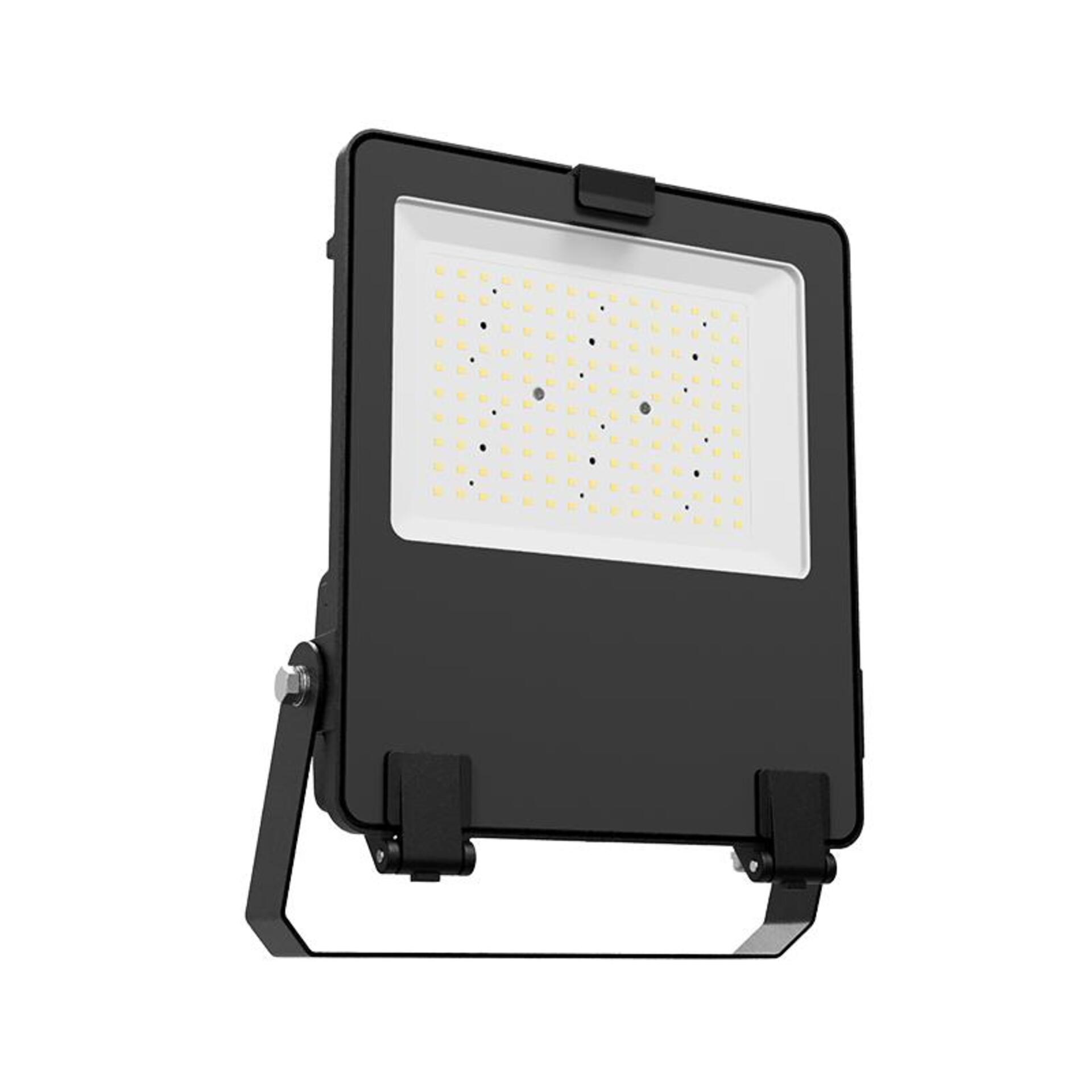 Levně ACA Lighting LED reflektor 100W 100-277V Ra70 15500lm 110° tvrzené sklo 5let záruka IP66 IK08 4000K VADER10040