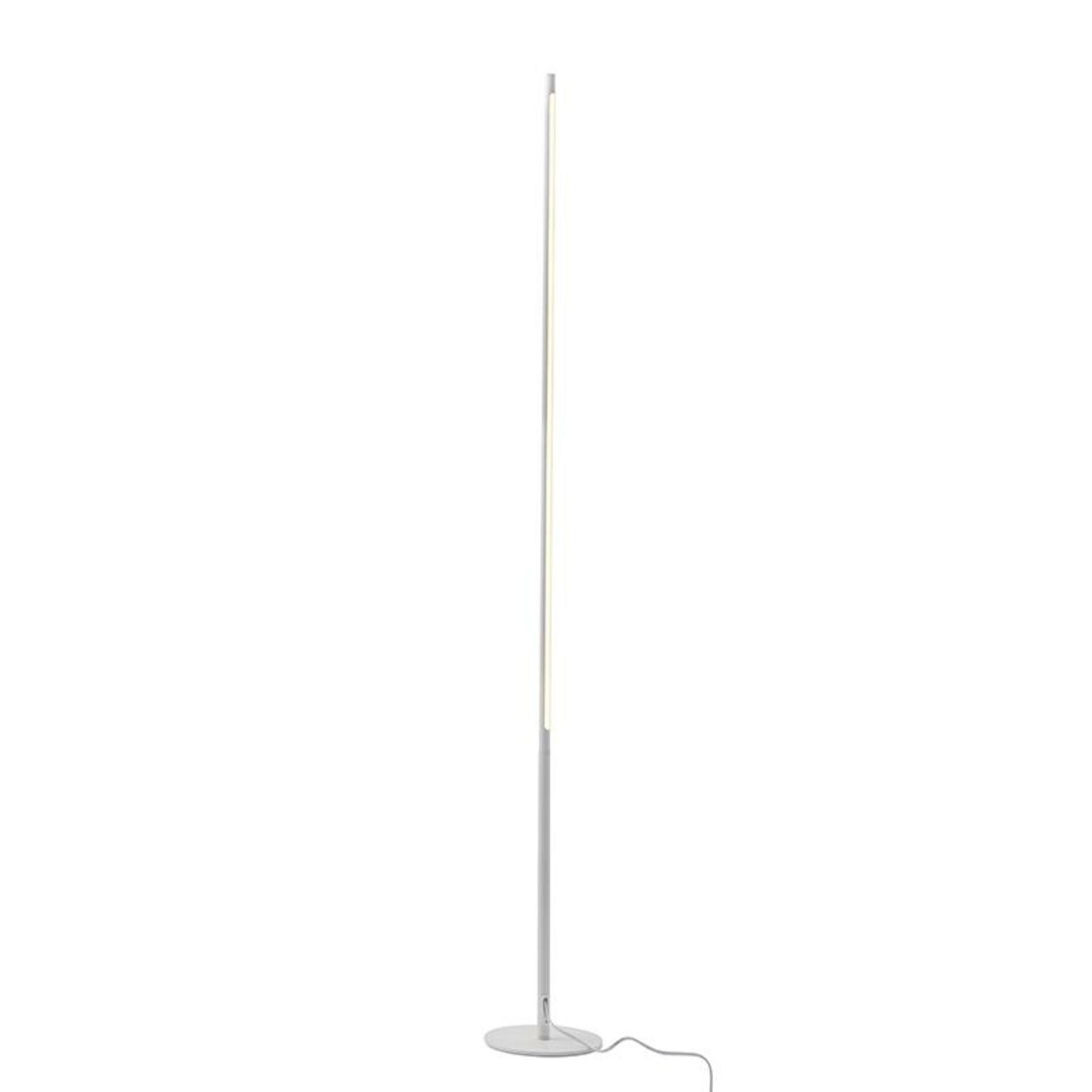 Levně ACA Lighting stojací lampa LIGHTING LED 18W 3000K 1440LM bílá hliník dotykový stmívač D18XD1,8XH146CM AVENUE ZM16LEDF148WH