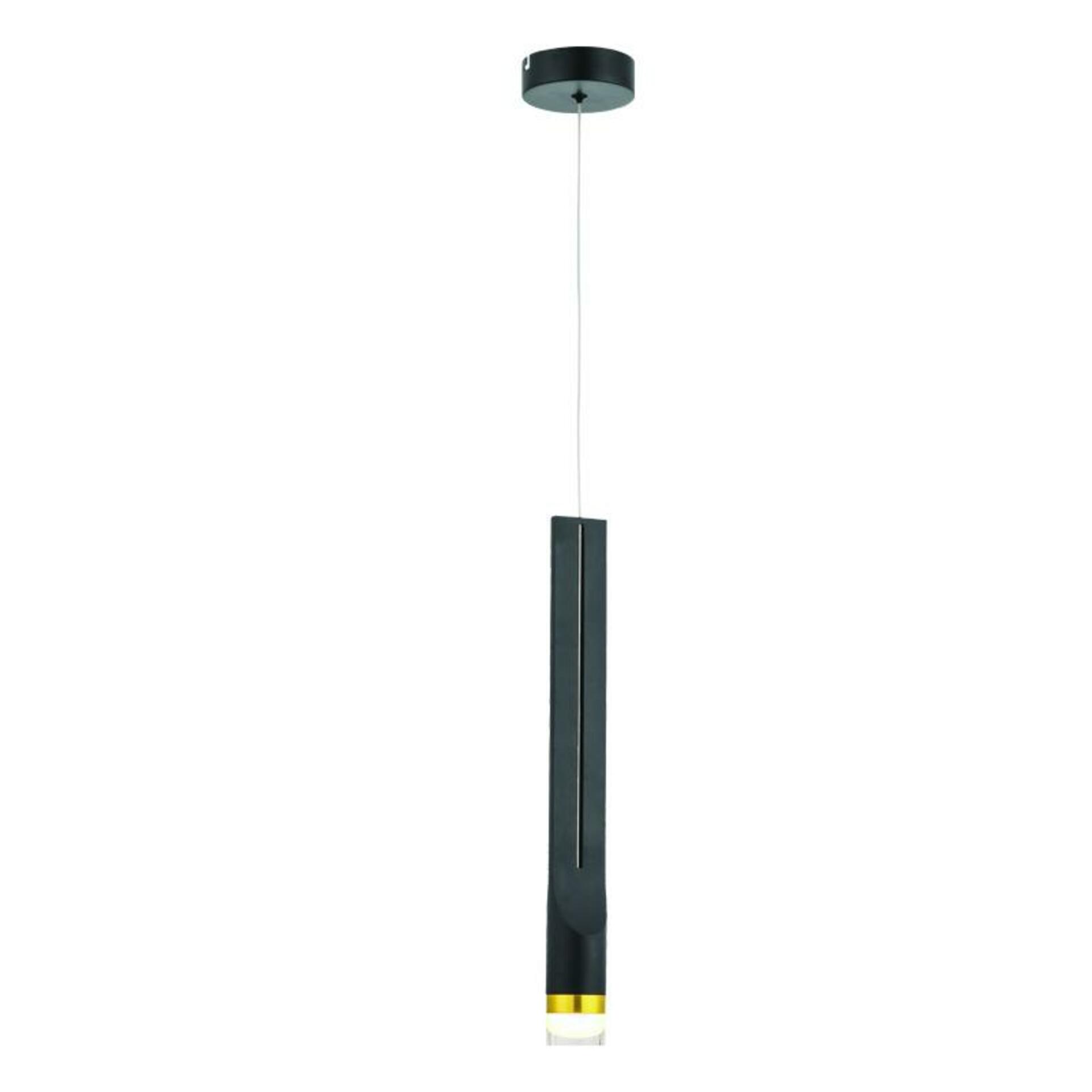 ACA Lighting závěsné svítidlo LED 5W 3000K 300lm ESTRELA černá kov IP20 D6XH228CM ZM26LEDP6BK