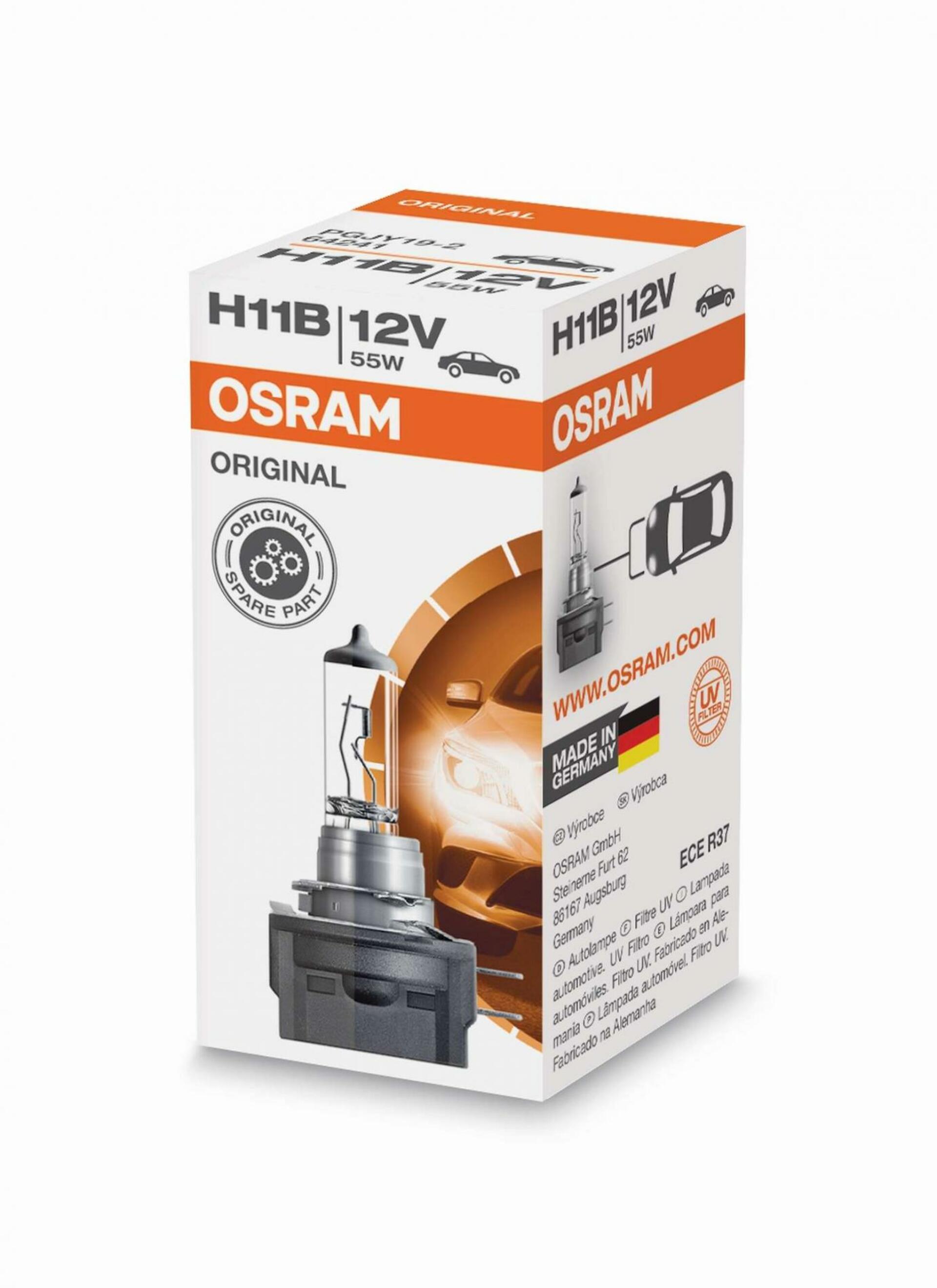 OSRAM H11B 64241 55W 12V PGJY19-2