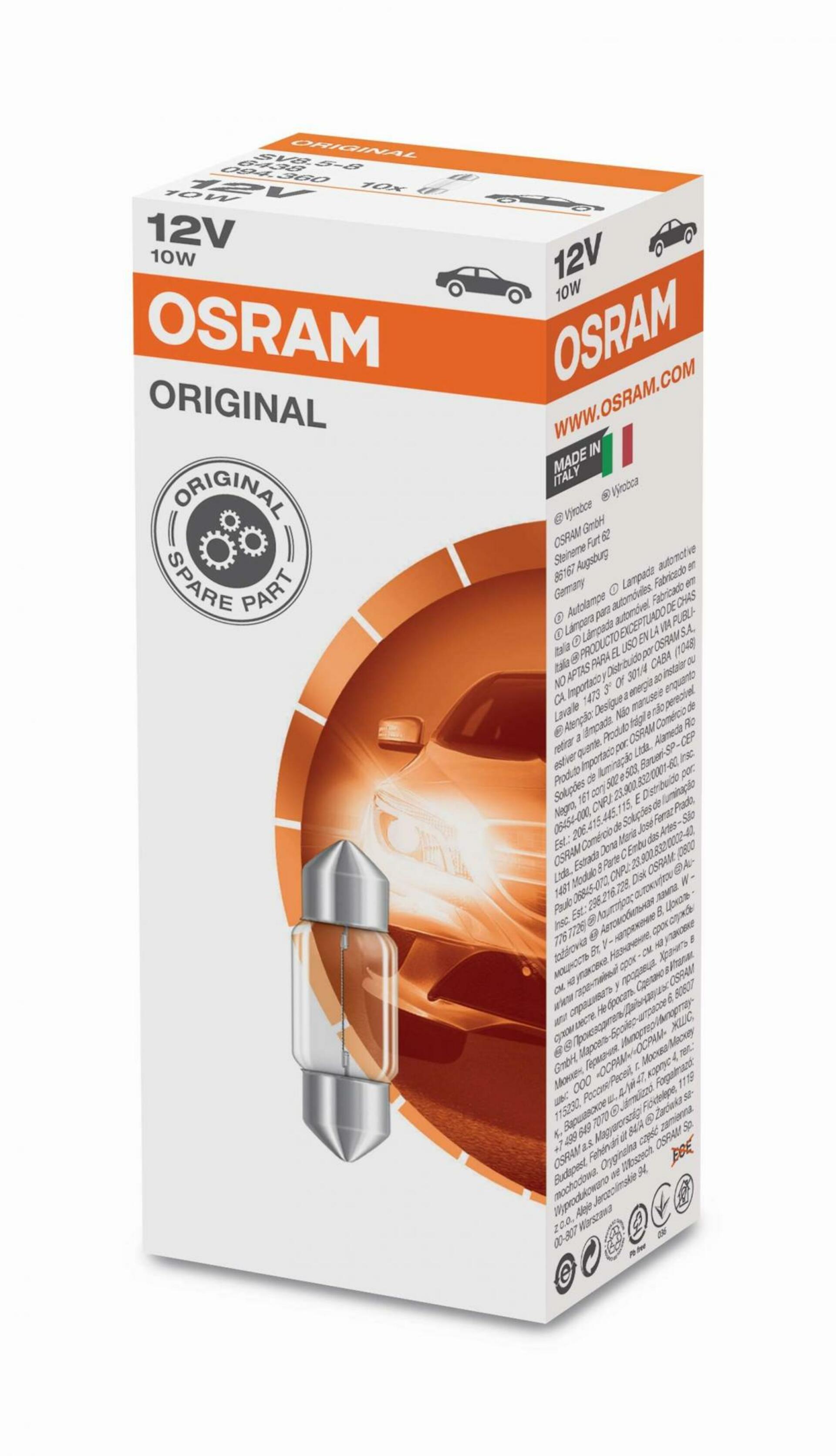 OSRAM 6438 10W 12V