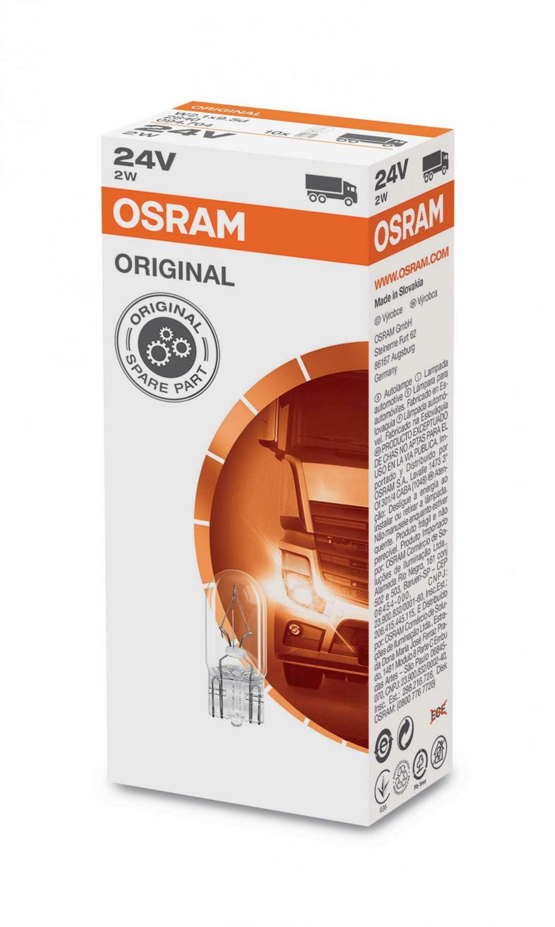 Levně OSRAM 2840 24V 2W
