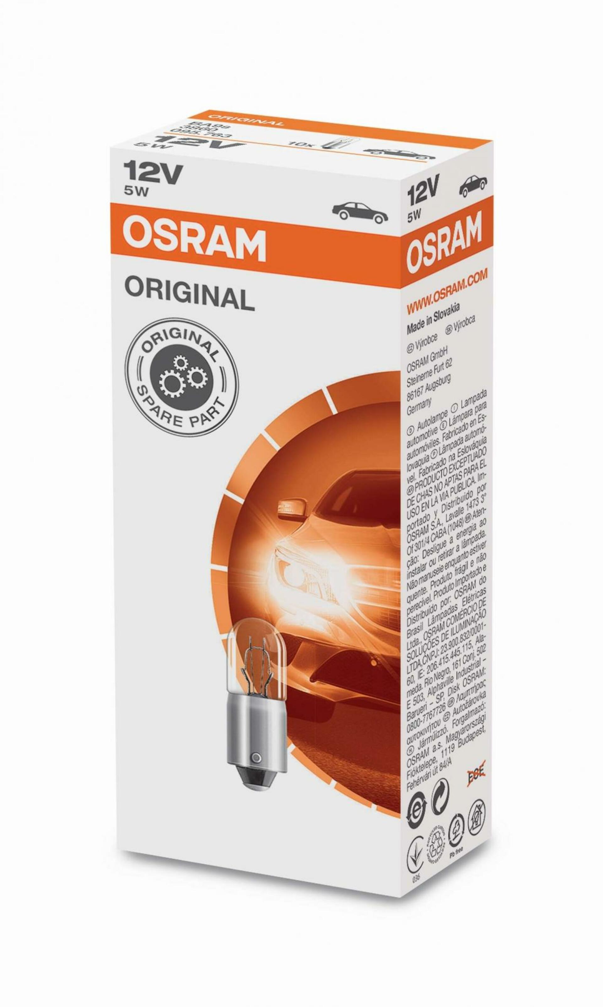 Levně OSRAM 3860 5W 12V