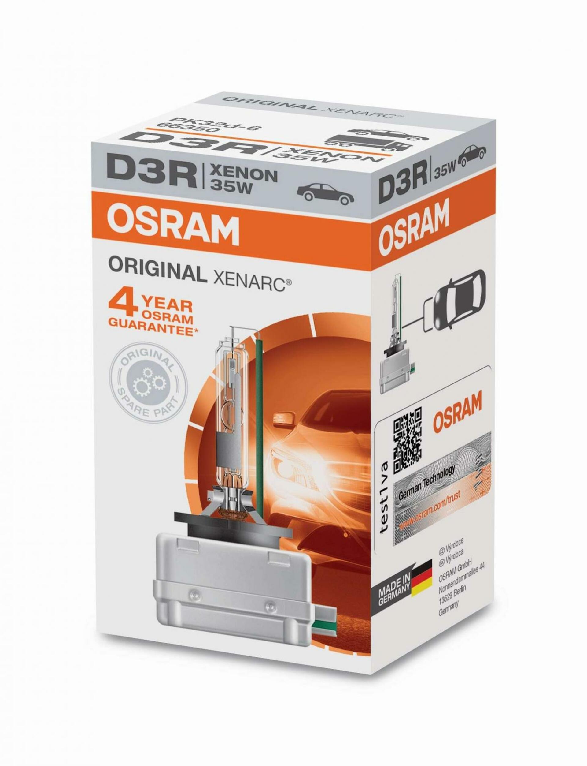 OSRAM XENARC D3R 66350, 35W, PK32d-6