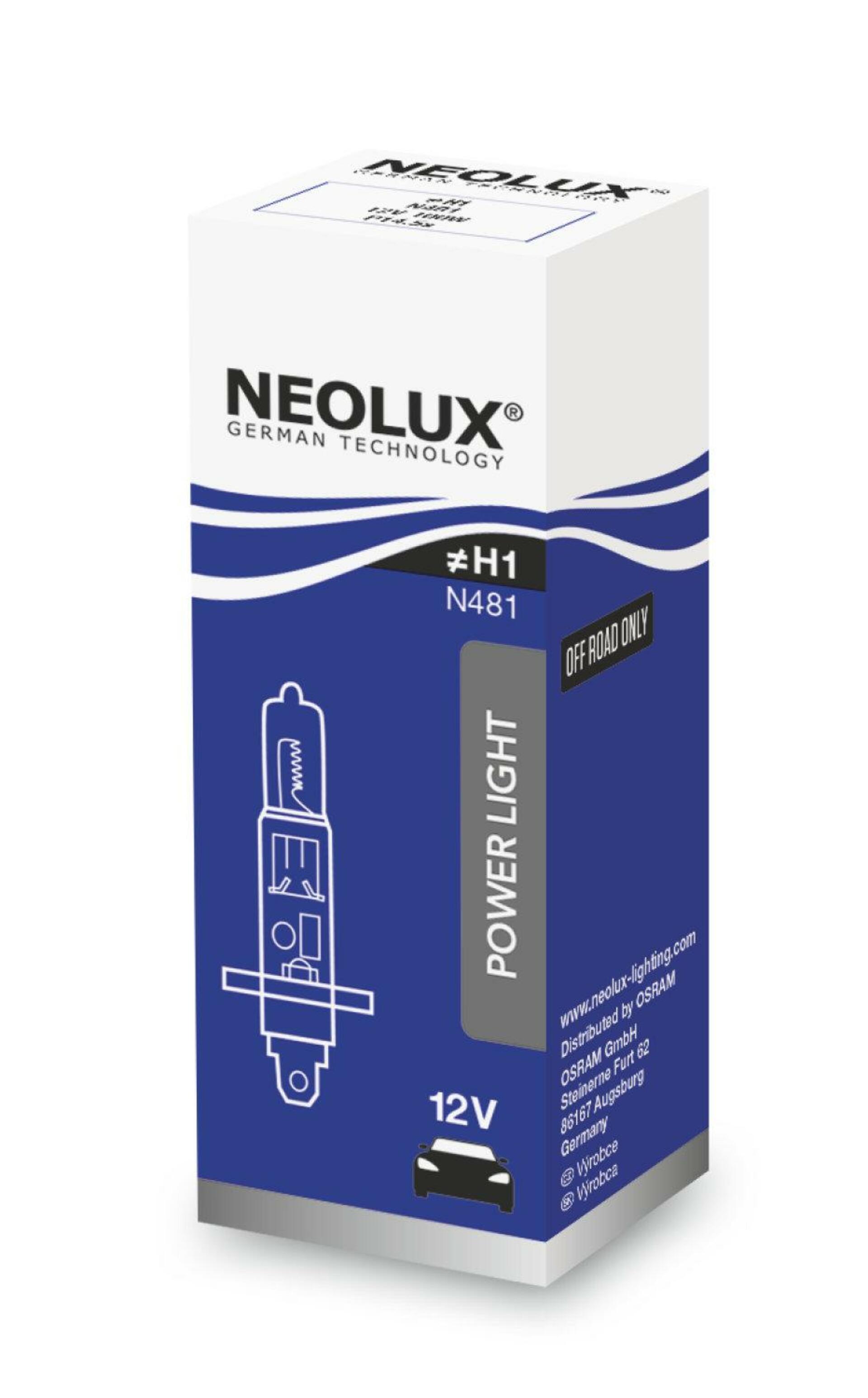NEOLUX H1 12V 100W P14,5s 1ks N481