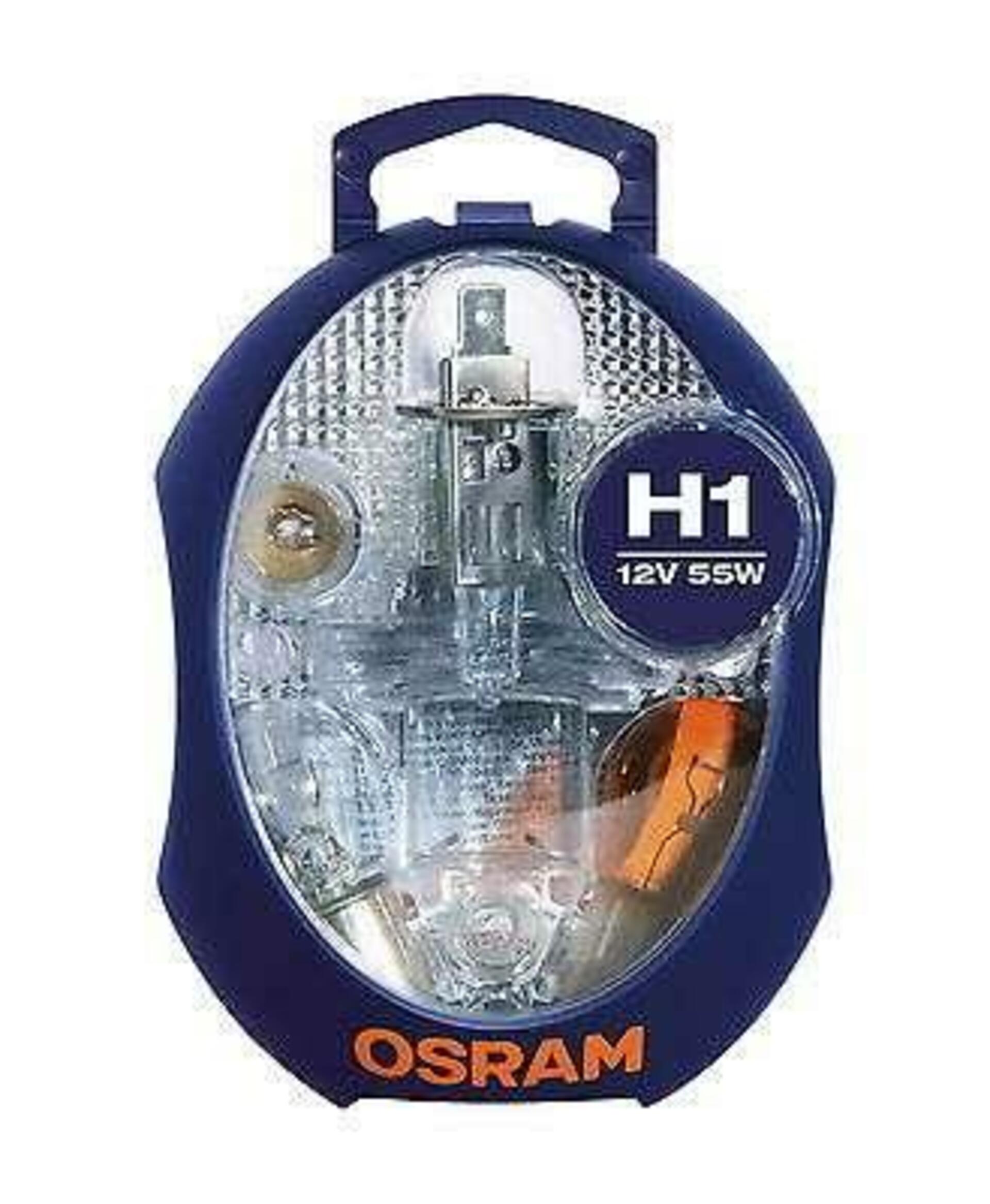 OSRAM sada autožárovek H1, náhradních žárovek a pojistek