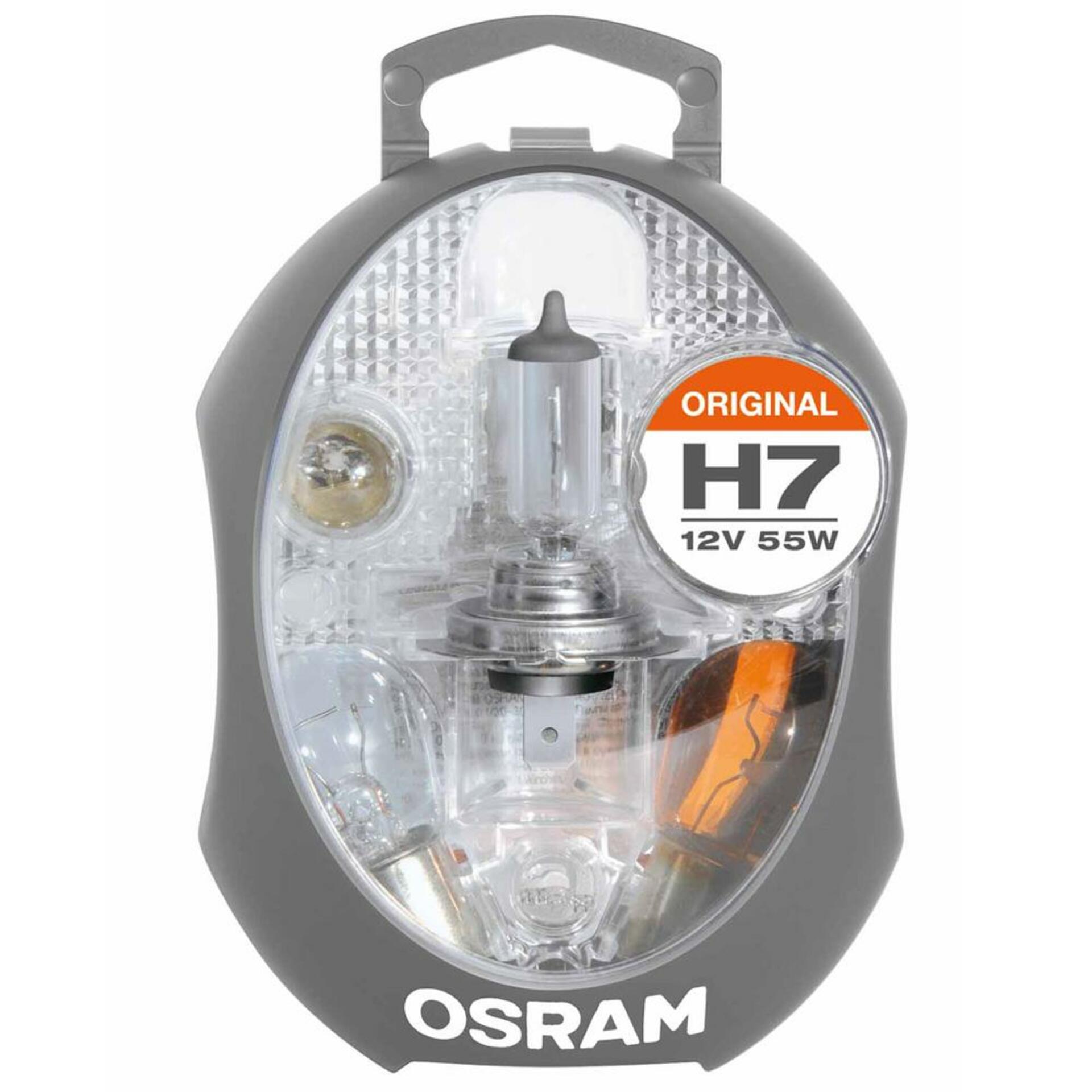 Levně OSRAM sada autožárovek H7, náhradních žárovek a pojistek