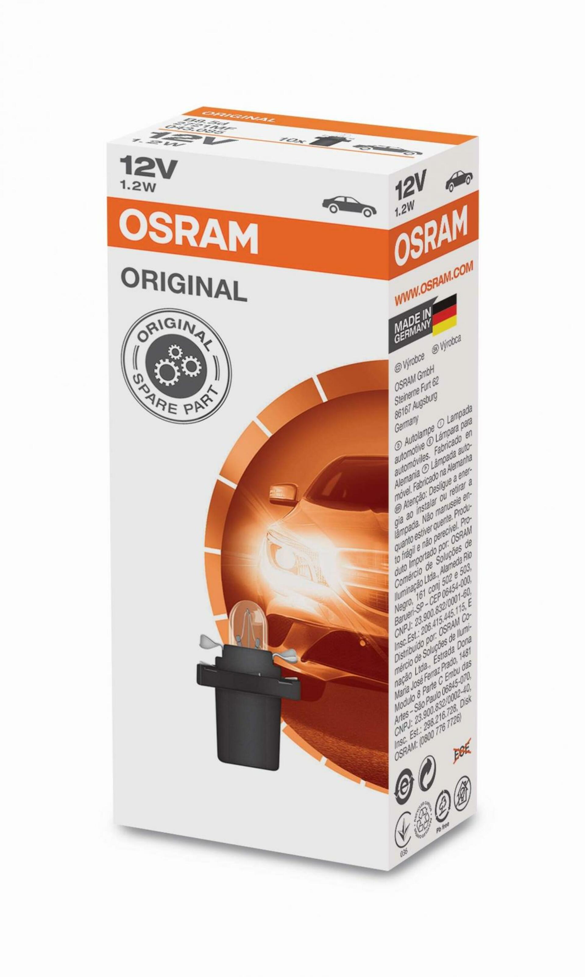 Levně OSRAM 2721MF 1,2W 12V