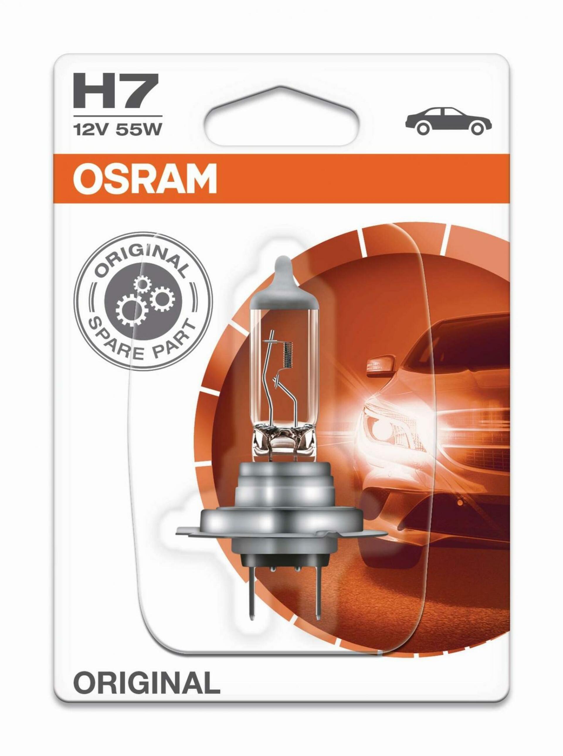 OSRAM H7 64210-01B, 55W, 12V, PX26d blistr