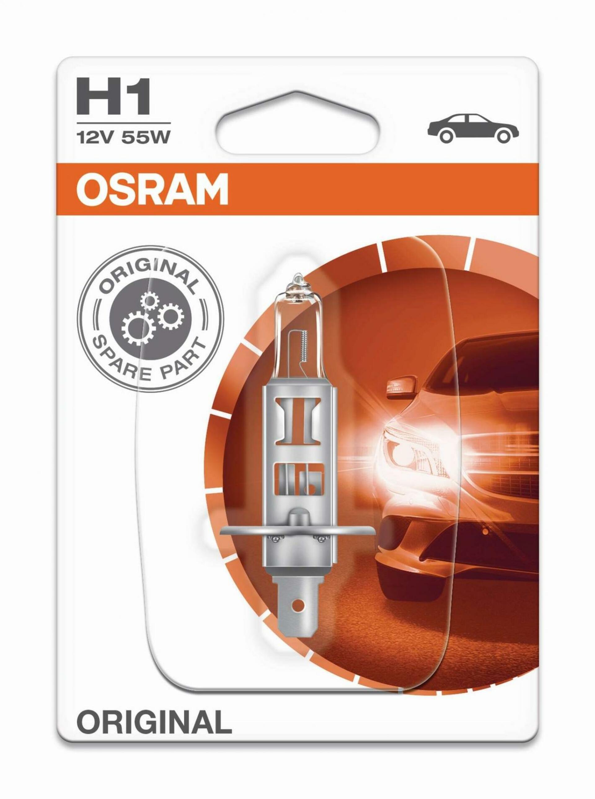 OSRAM H1 12V 55W P14,5s blistr 1ks 64150-01B