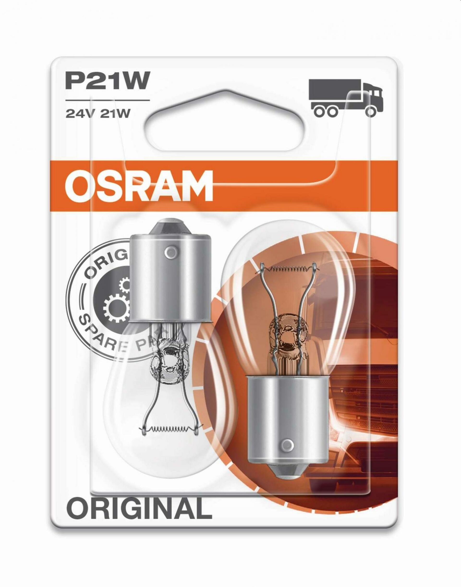 OSRAM P21W 7511-02B 24V