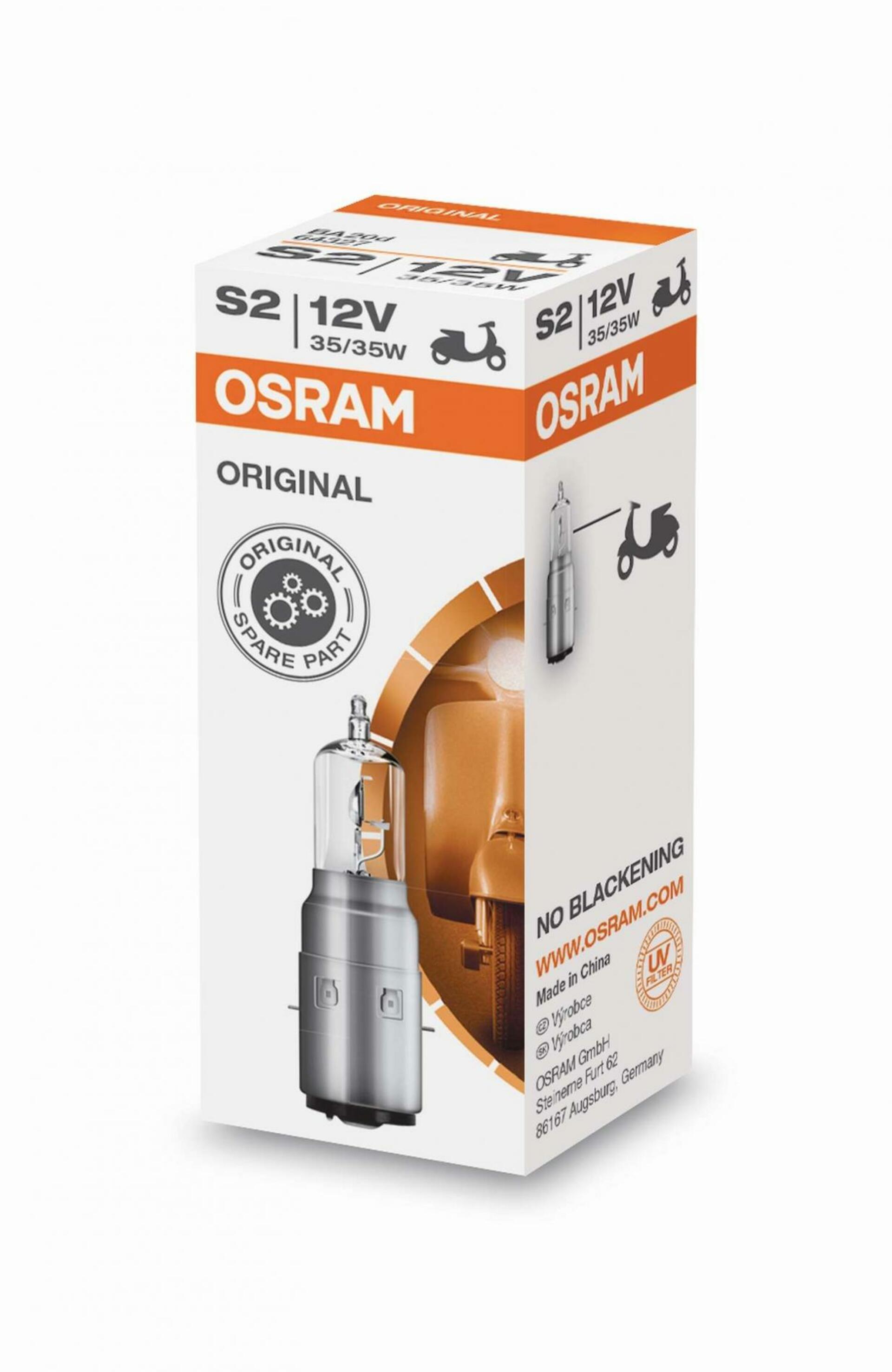 Levně OSRAM S2 64327 12V 35/35W BA20d